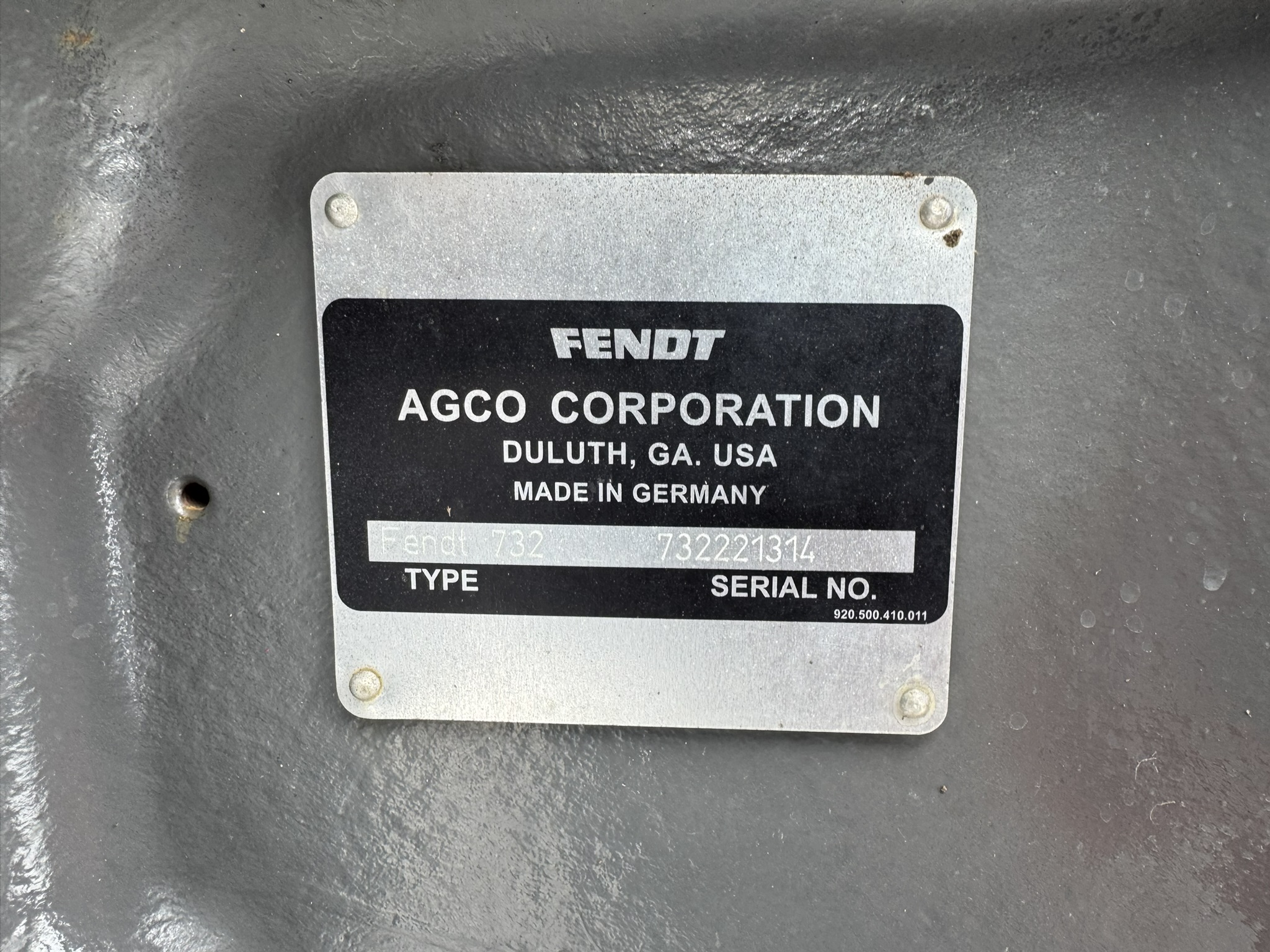 2012 Fendt 714 Tractor