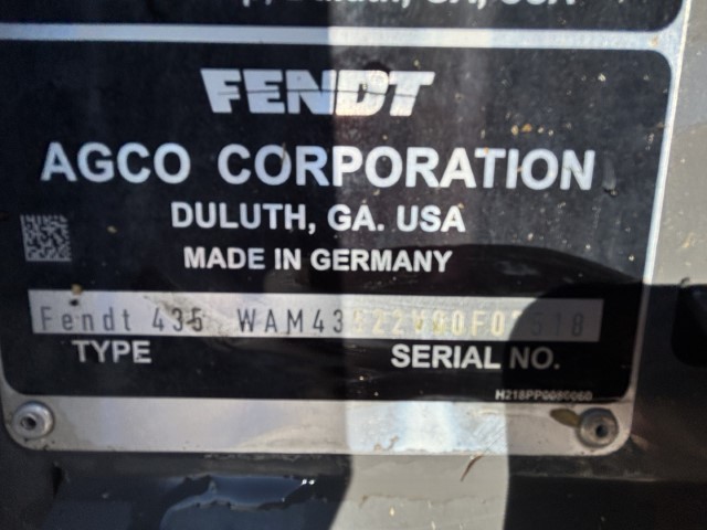 2022 Fendt 512S4 Tractor