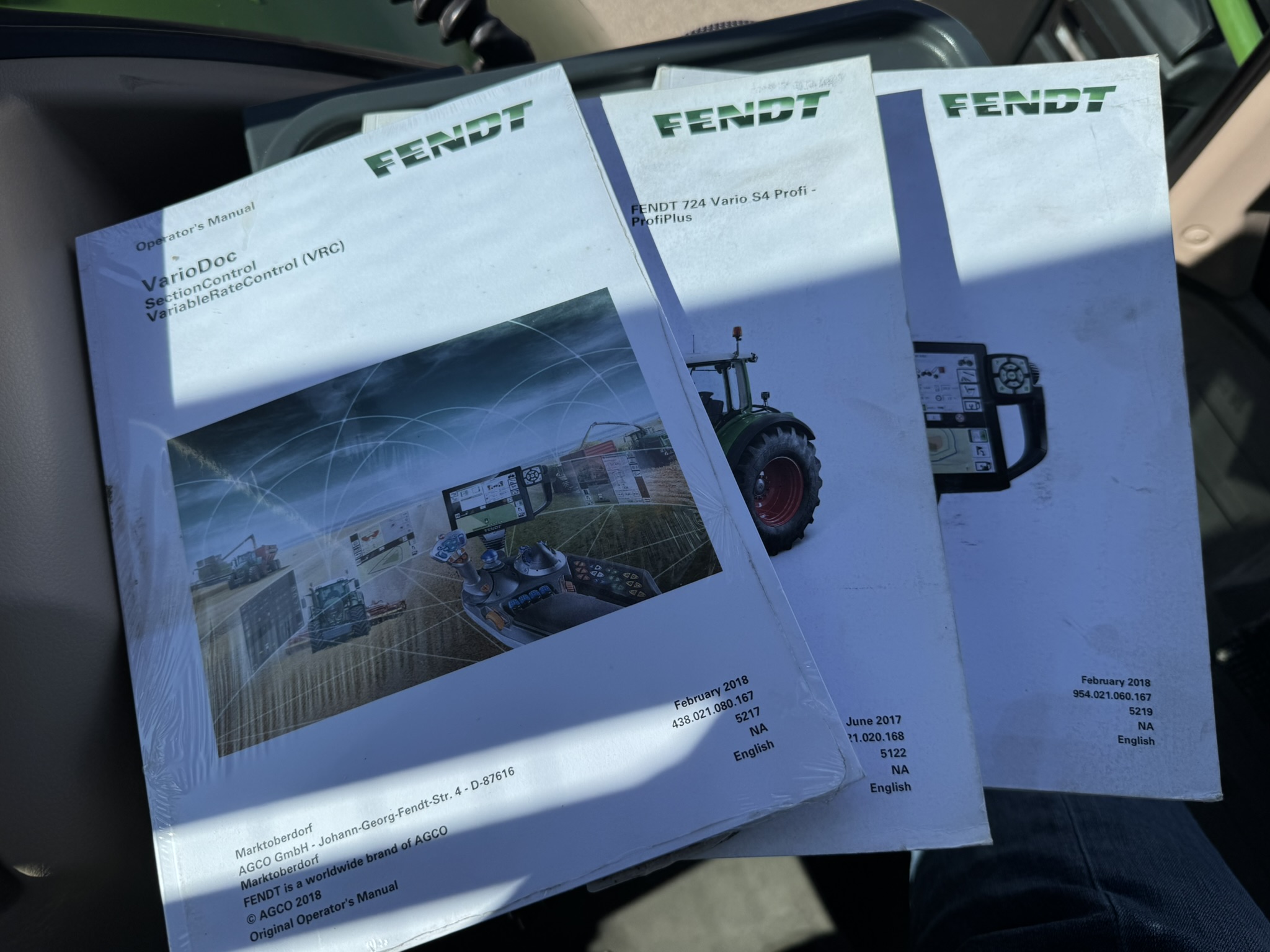 2018 Fendt 718S4 Tractor