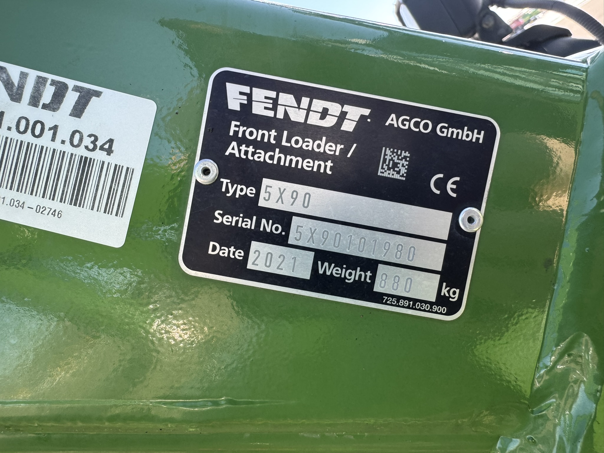 2022 Fendt 714 Gen6 Tractor