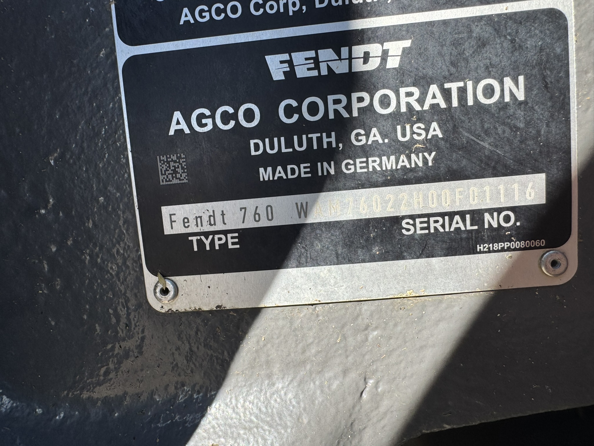 2022 Fendt 714 Gen6 Tractor