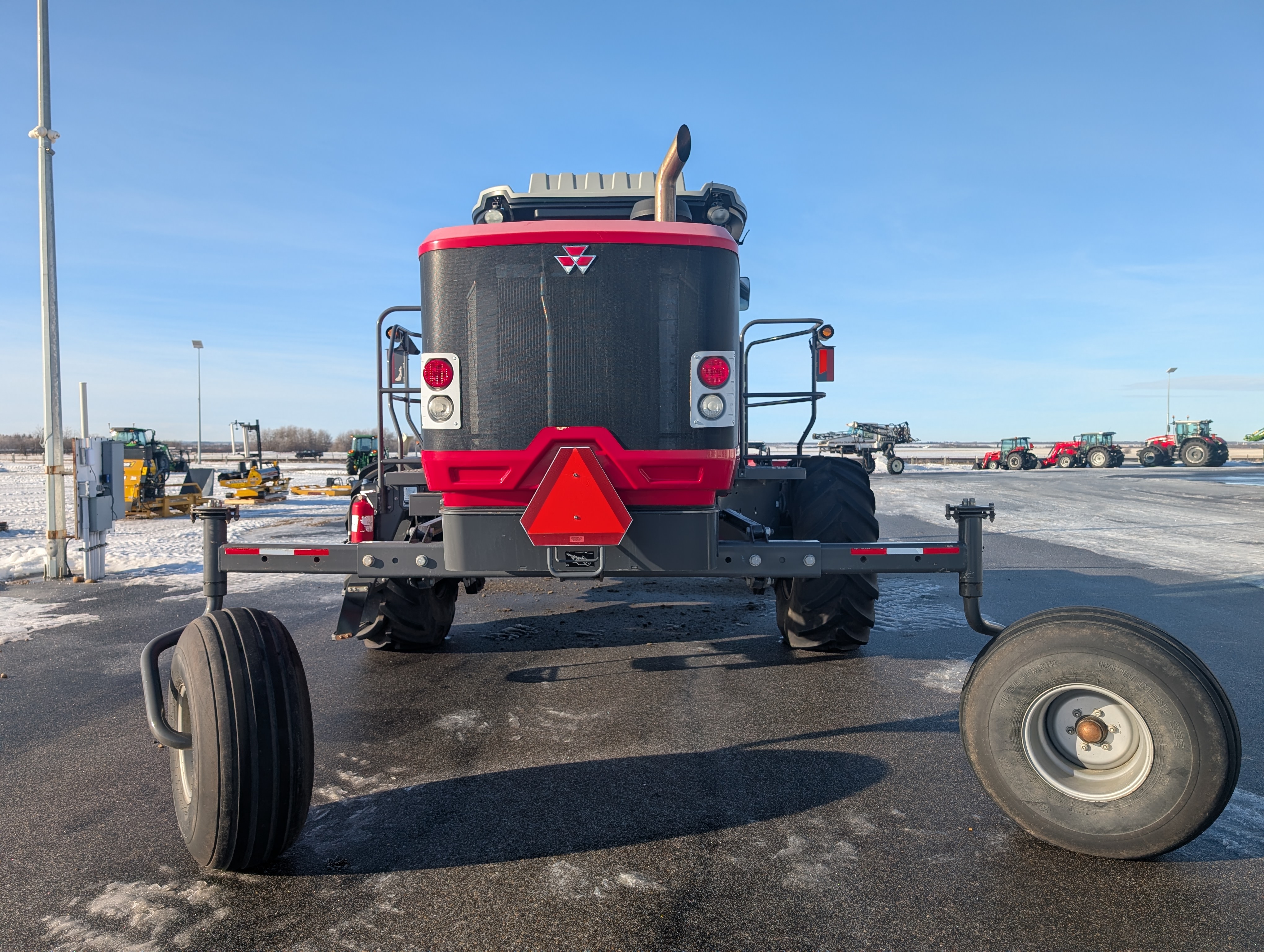 2017 Massey Ferguson WR9860 Windrower