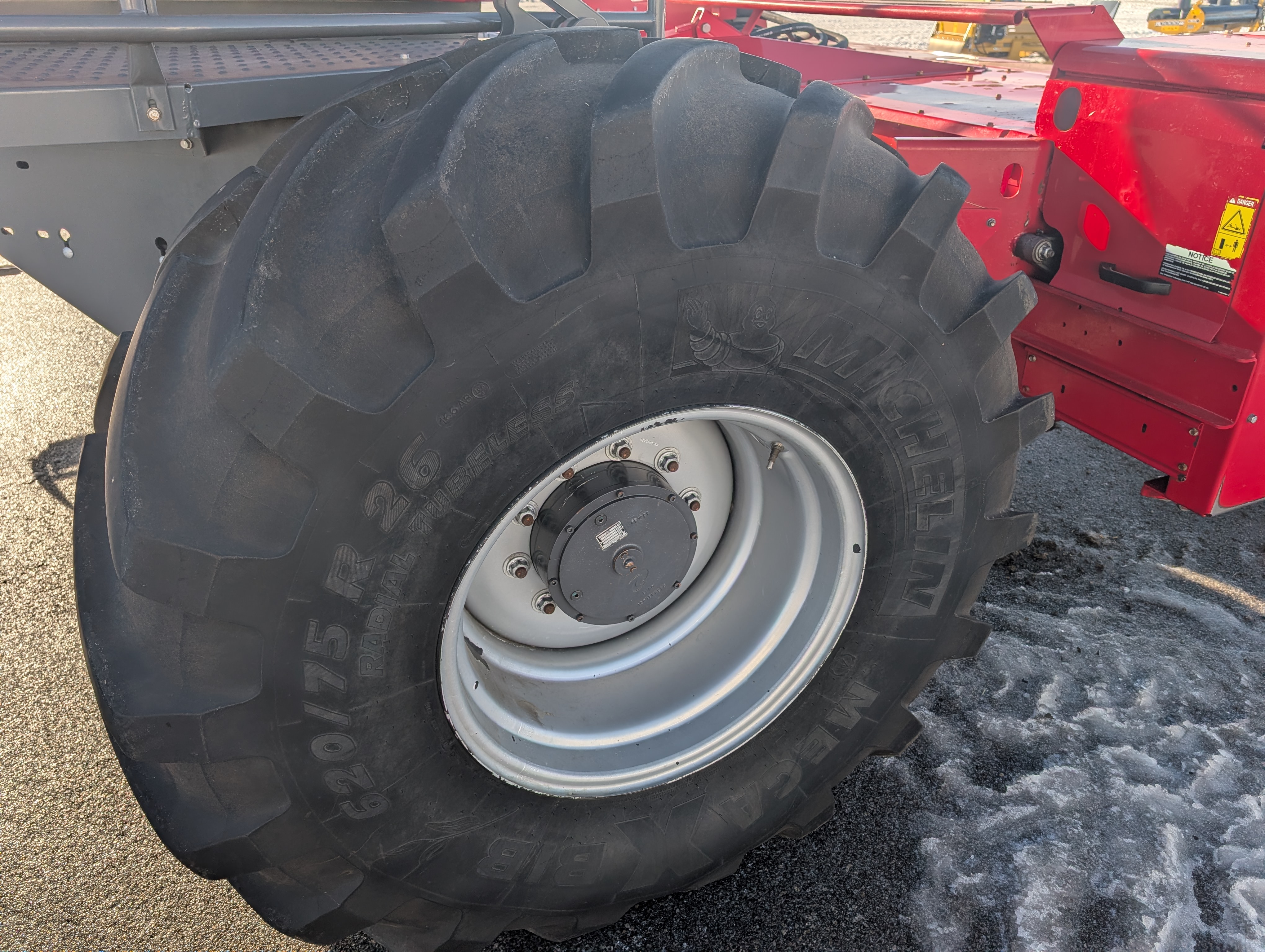 2017 Massey Ferguson WR9860 Windrower