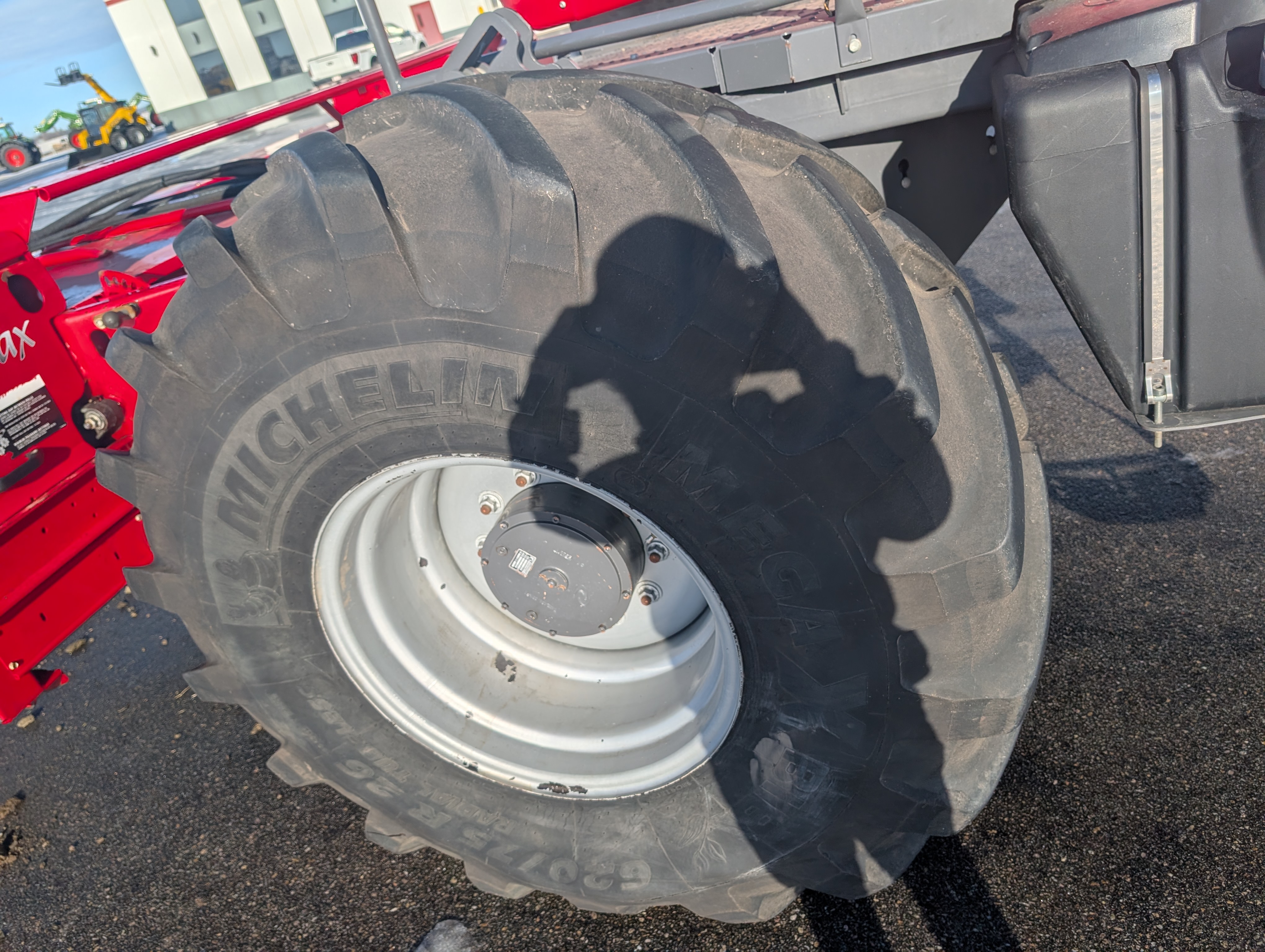 2017 Massey Ferguson WR9860 Windrower