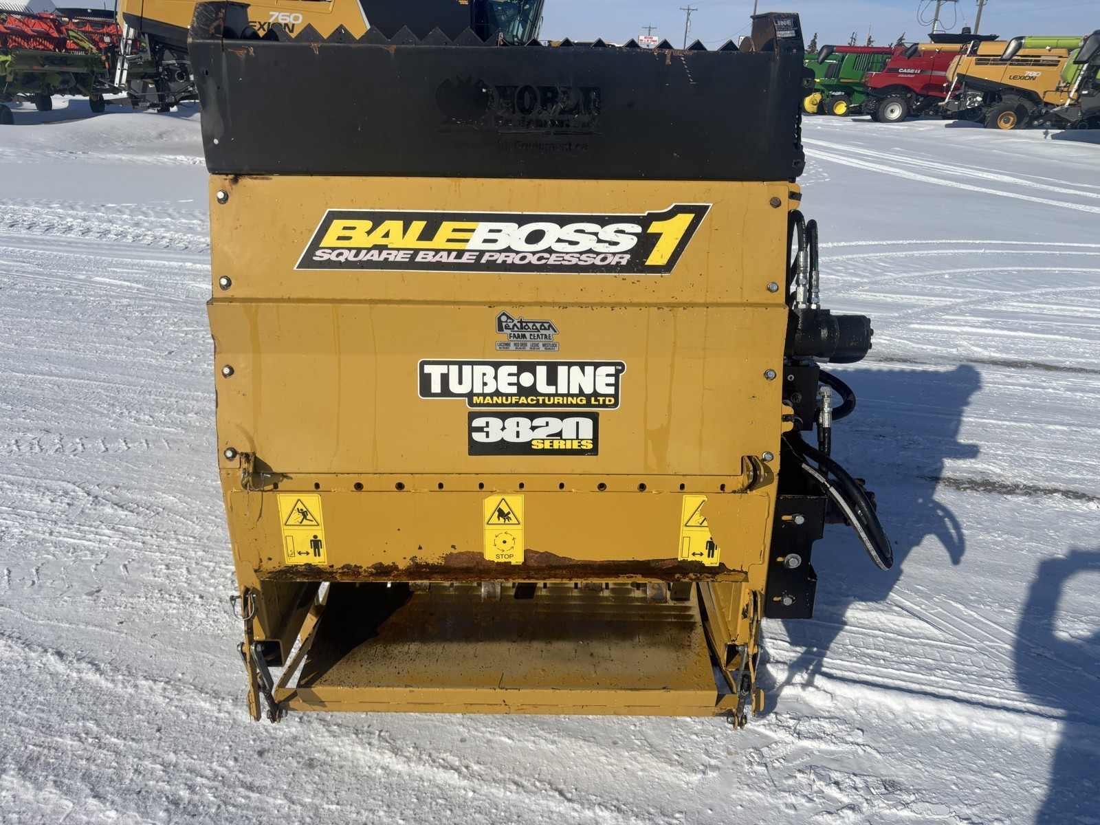 2019 Tube-Line 3820 Bale Processor