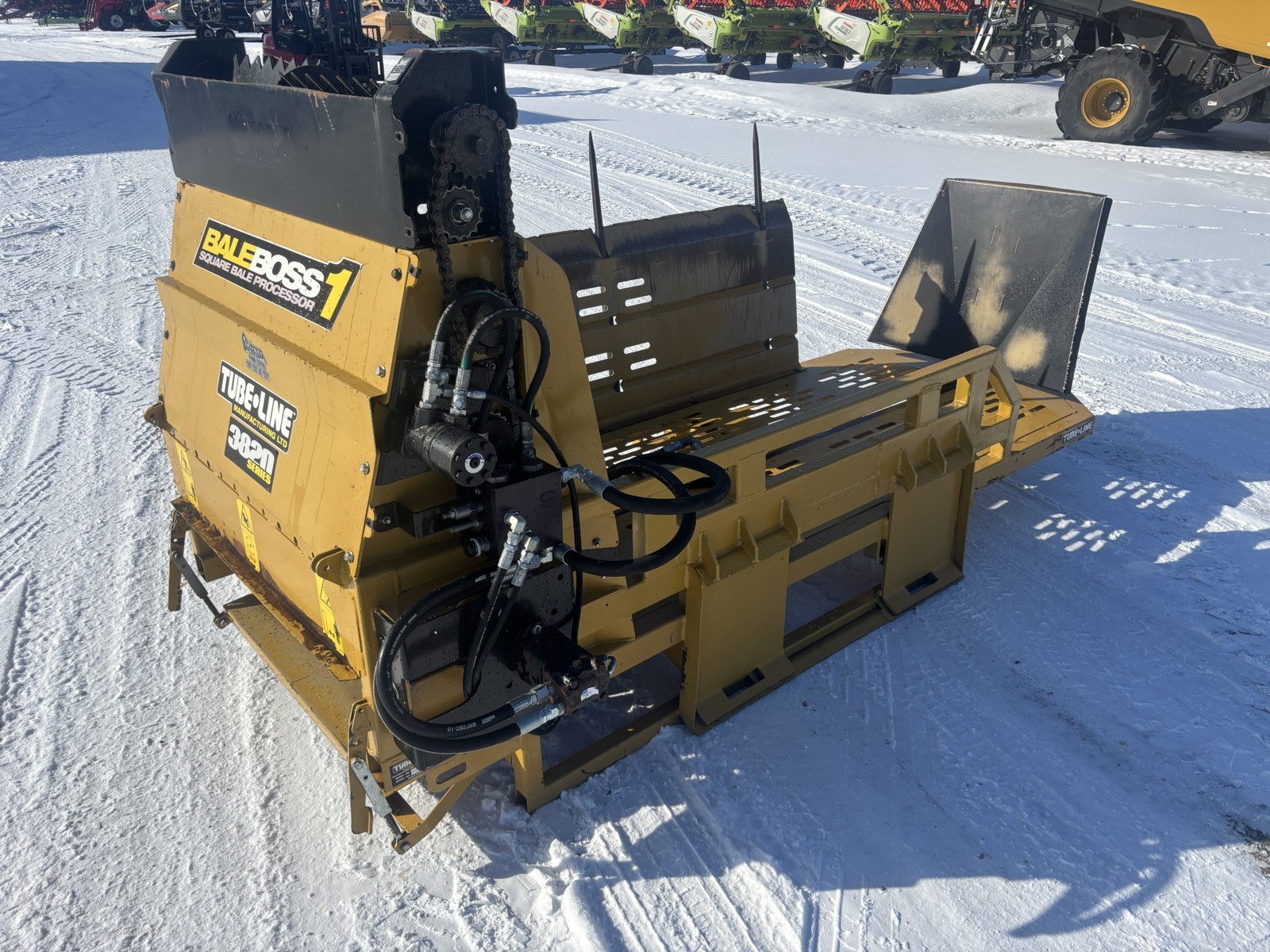 2019 Tube-Line 3820 Bale Processor