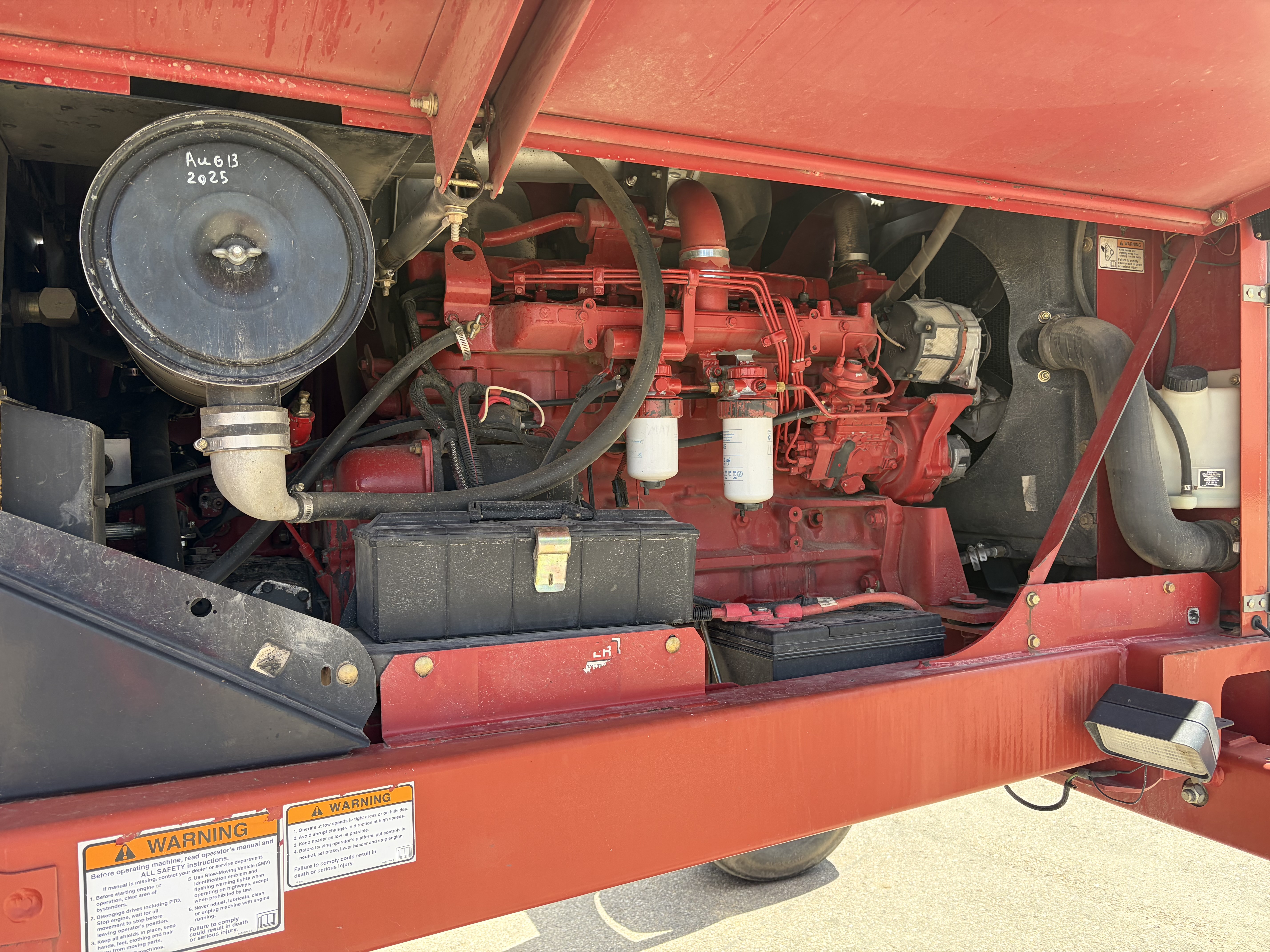 2002 New Holland HW340 Windrower