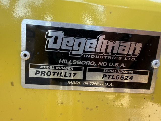 2025 Degelman Pro Till 17 Disk High Speed