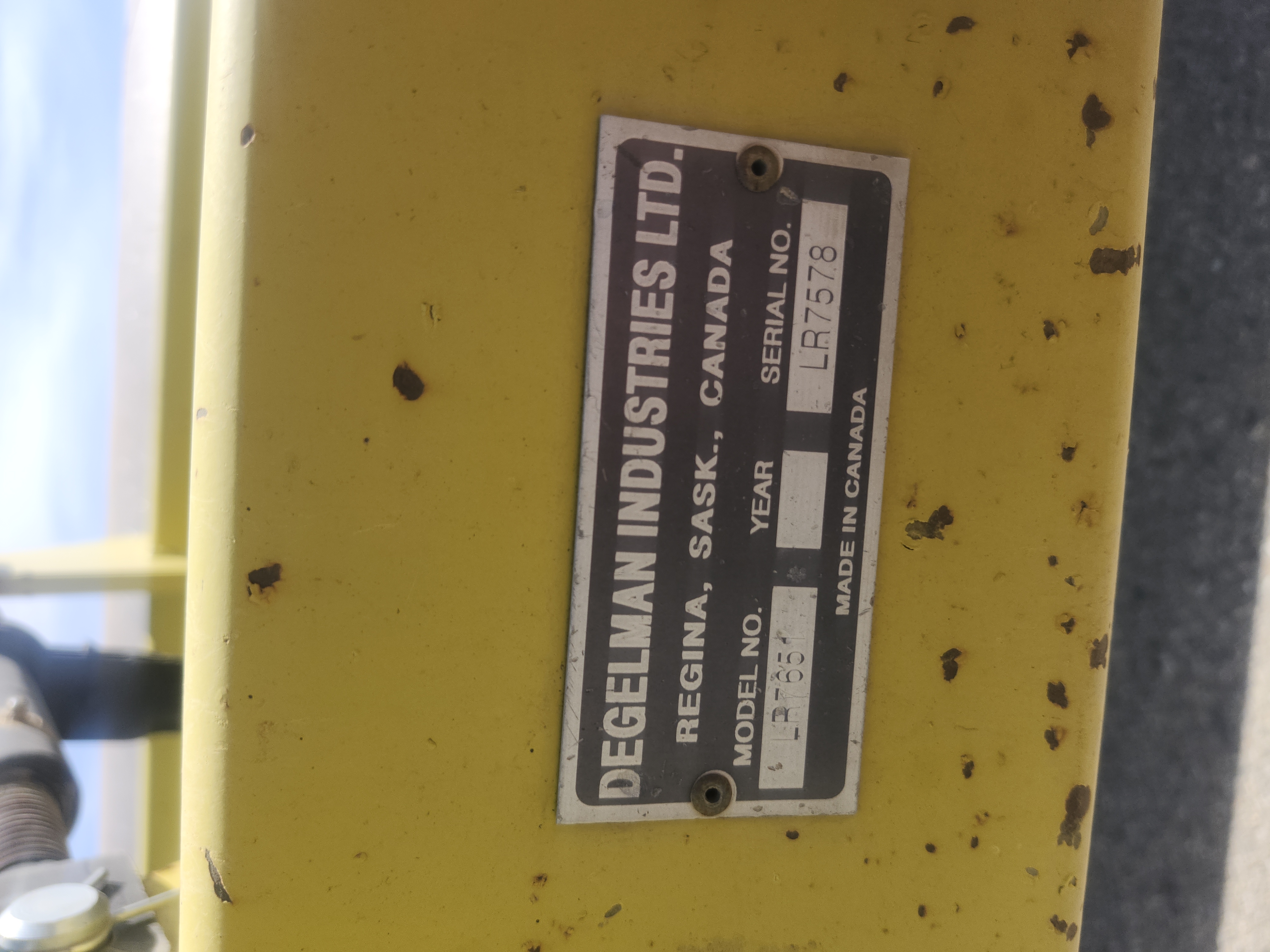 2018 Degelman LR7651 Land Roller