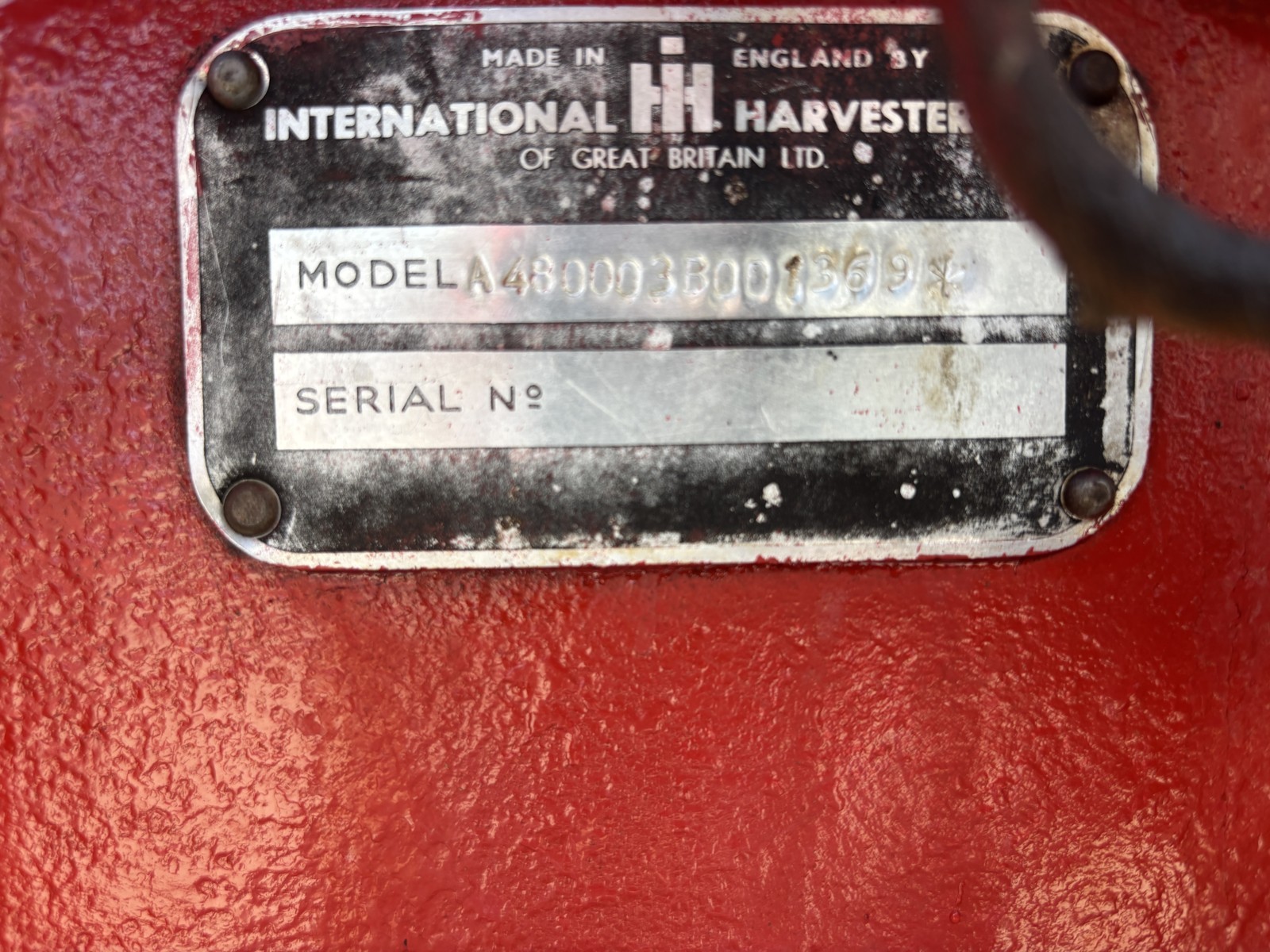 1968 International 444 Tractor