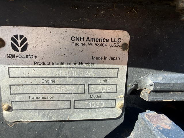 2007 New Holland T1030 Tractor