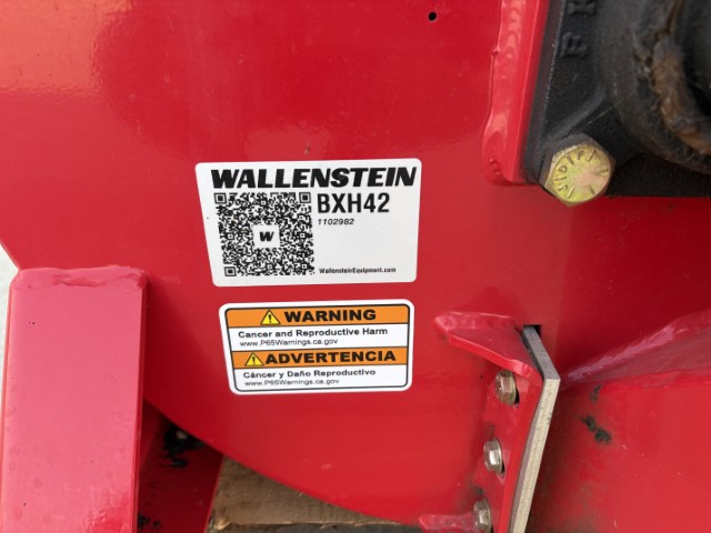 2024 Wallenstein BXH42 Wood Chipper