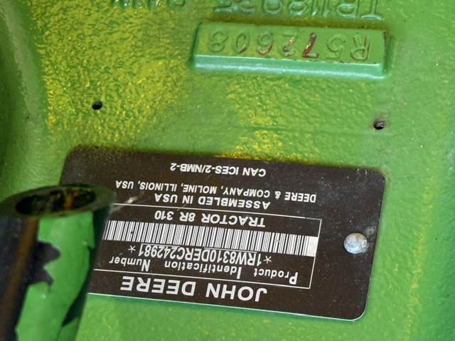 2023 John Deere 8R 310 Tractor