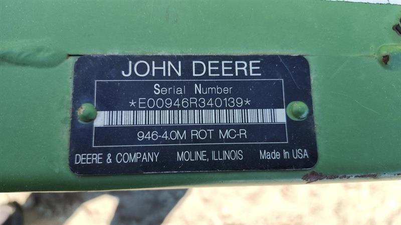 John Deere 946 Mower Conditioner