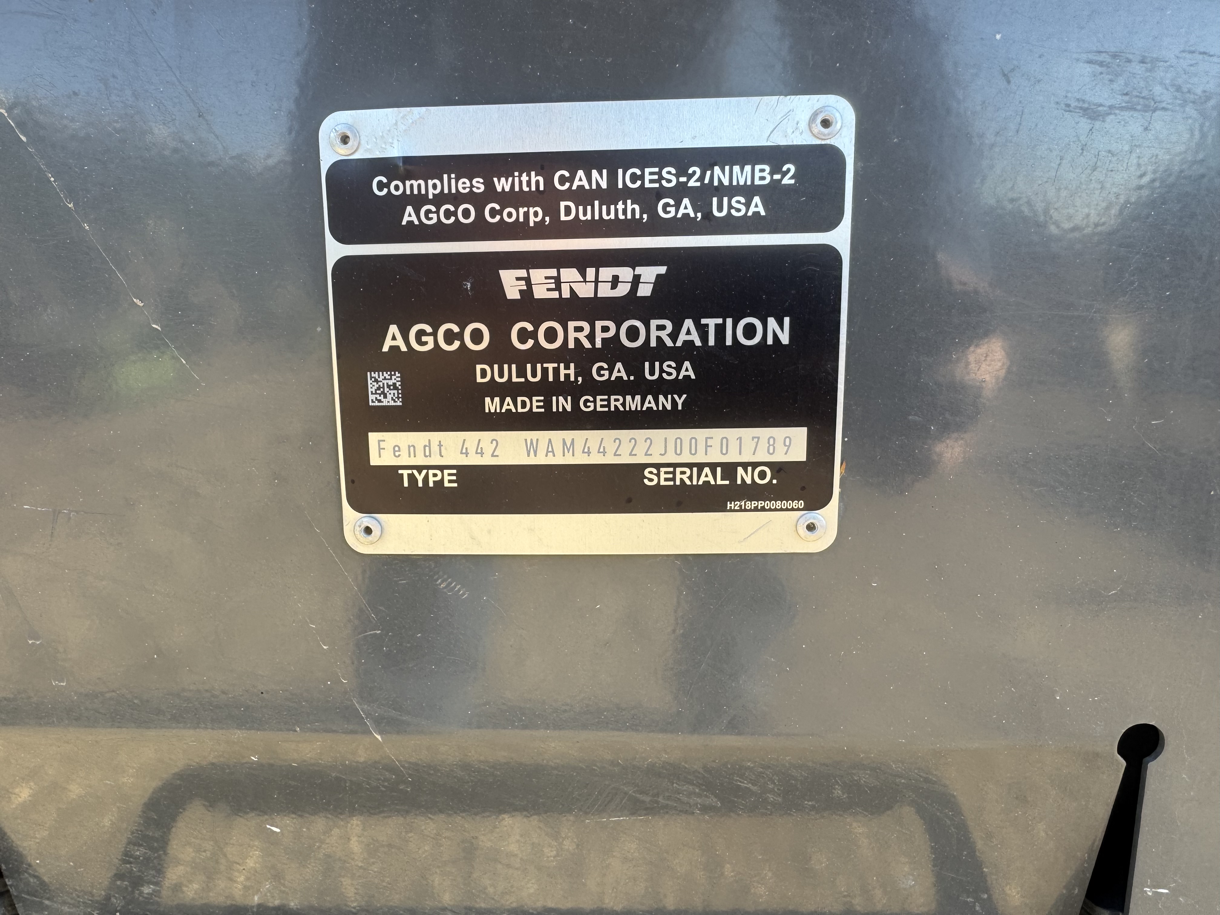 2022 Fendt 516 Gen3 Tractor