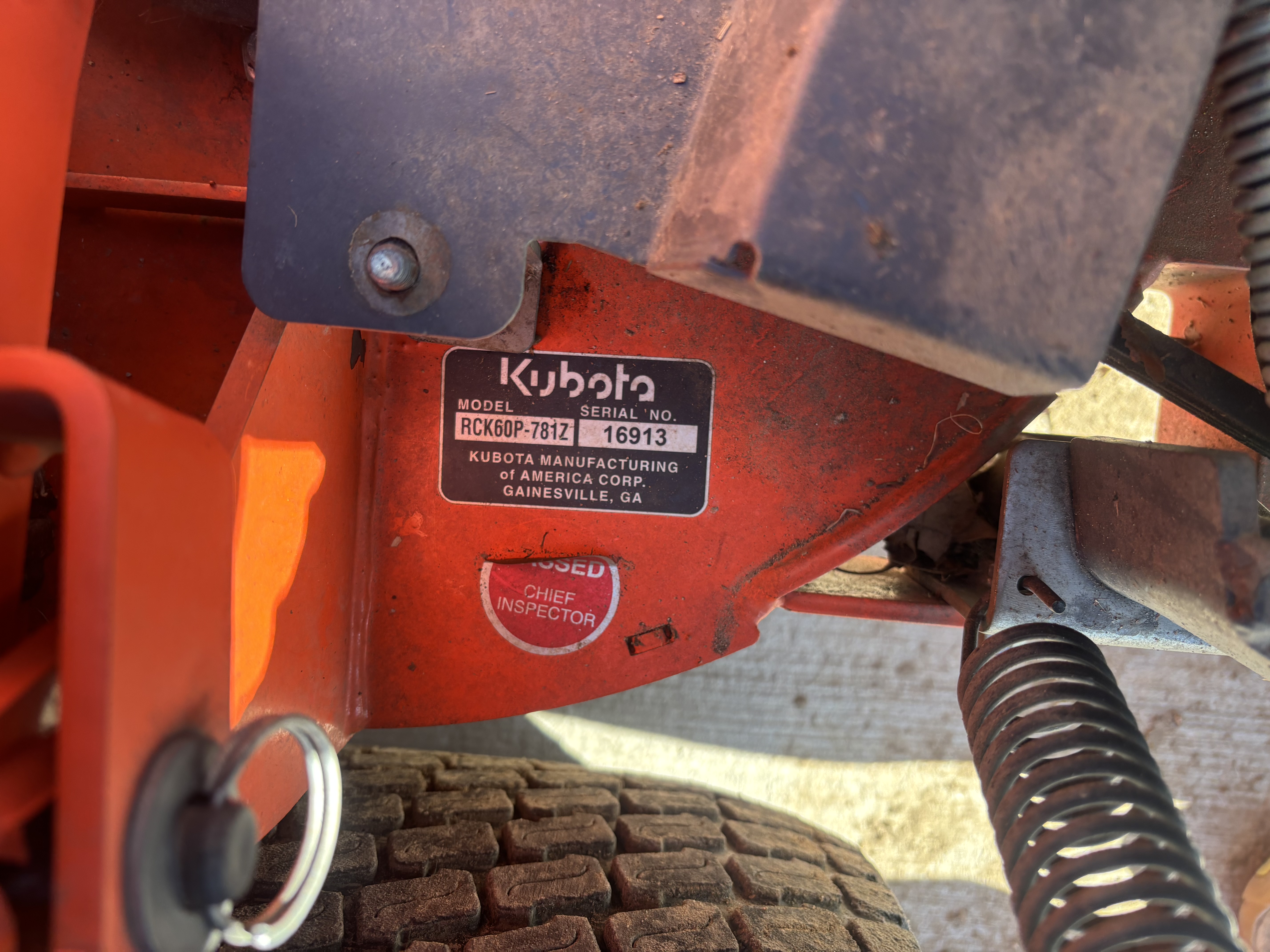 2020 Kubota Z781KWi Mower/Zero Turn