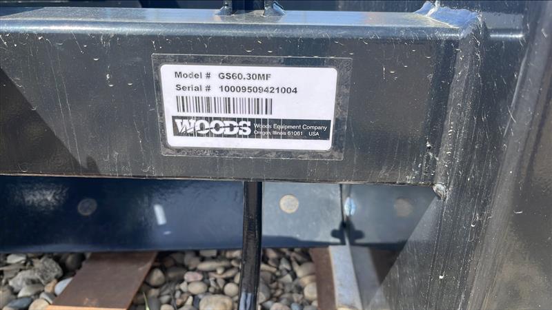 2024 Woods GS60.30MF Scraper