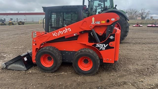 2022 Kubota SSV75 Skid Steer Loader