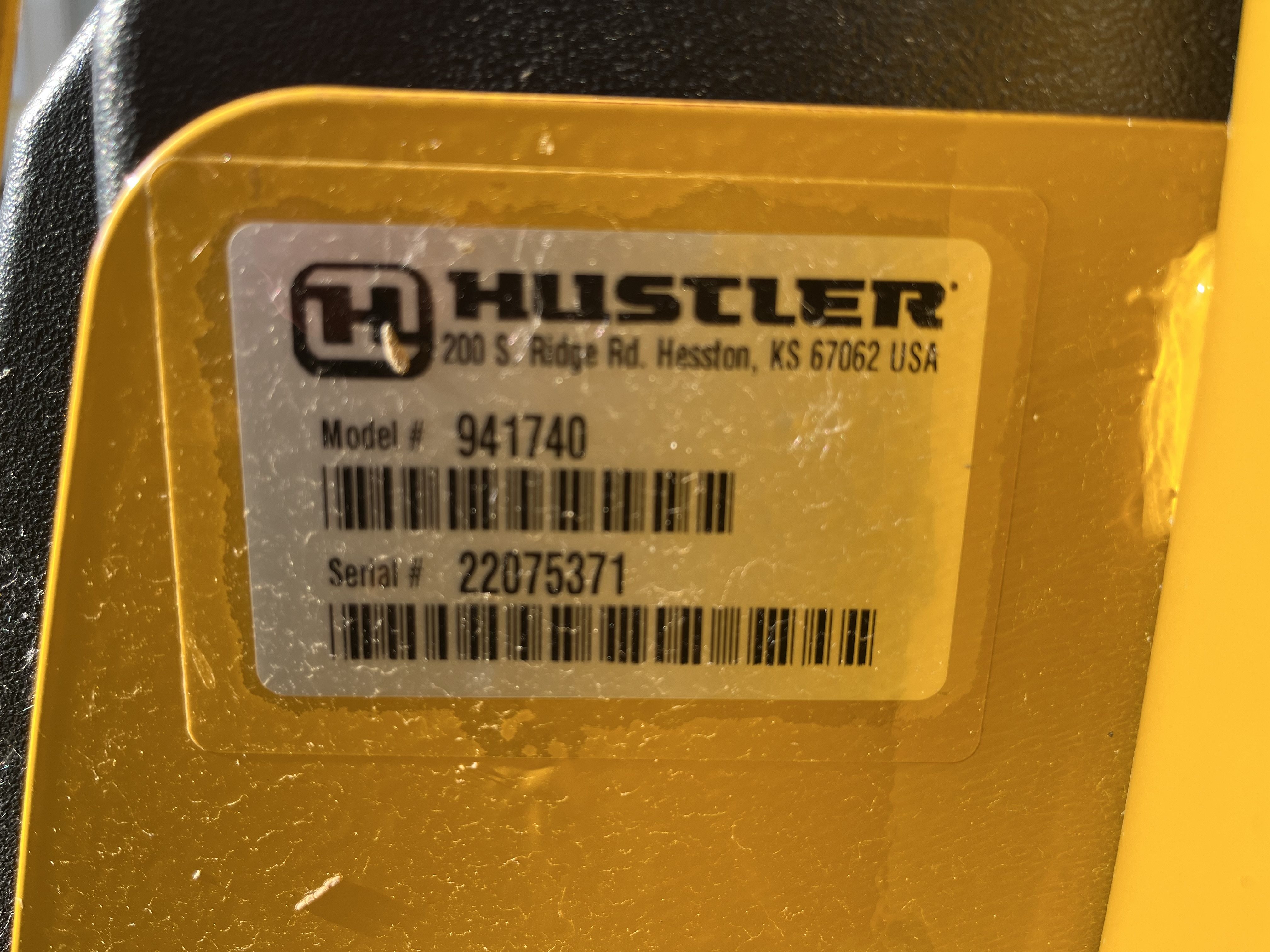 2023 Hustler Excel FasTrak Mower