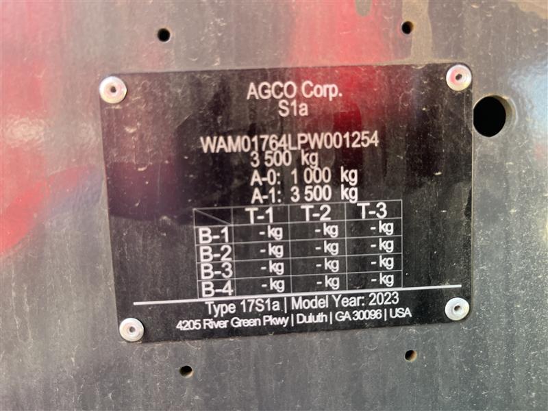 2023 Massey Ferguson 4180V Baler/Round