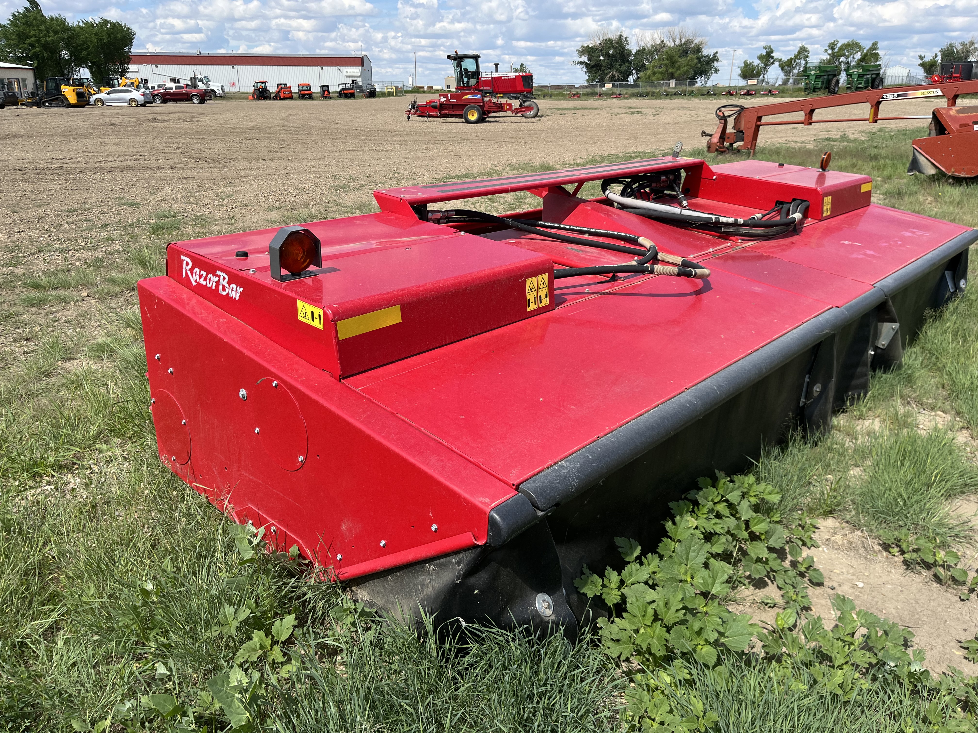2018 Massey Ferguson 9296 Windrower Disc Header