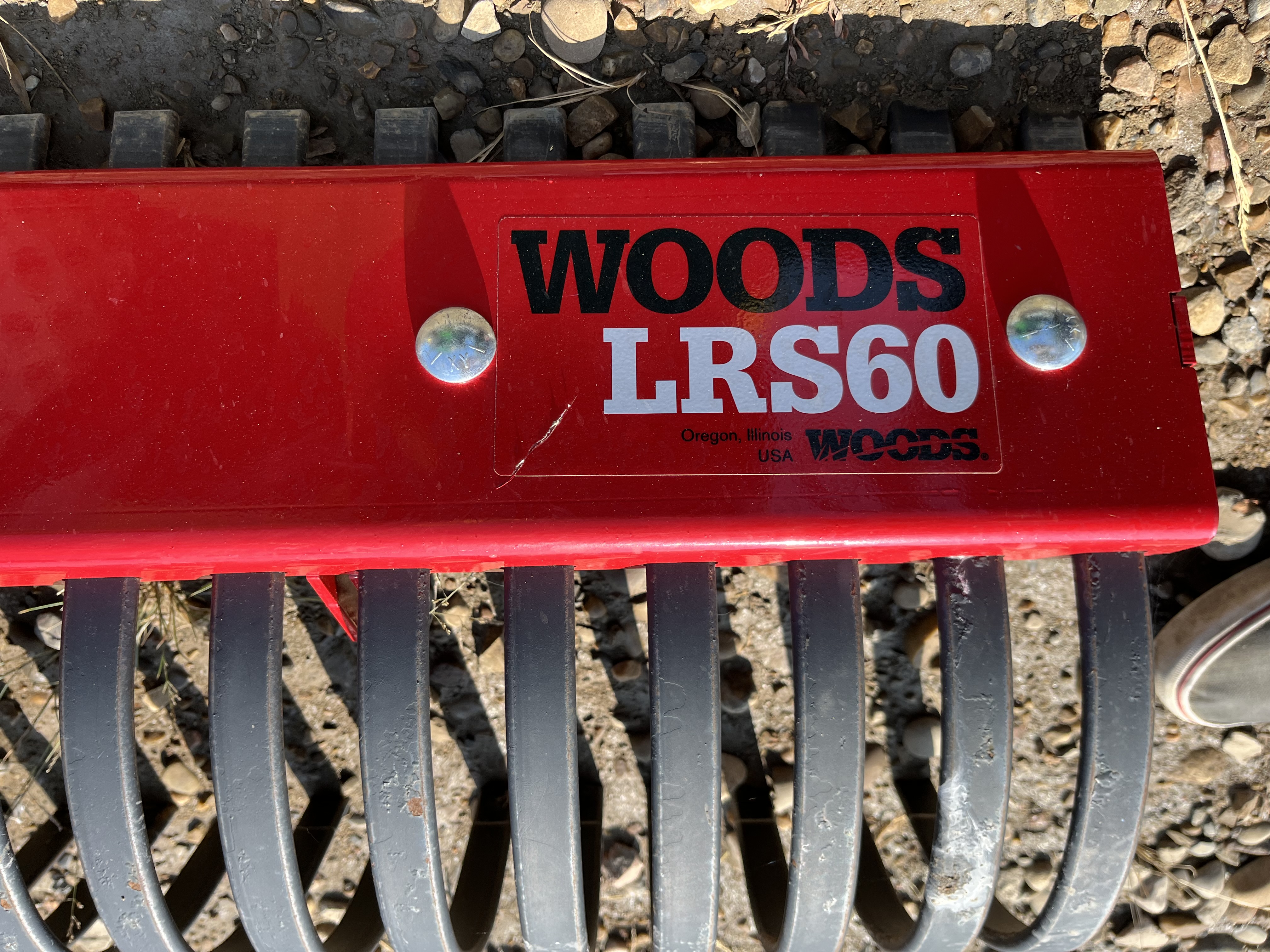 2024 Woods LRS60 Rake/Landscape