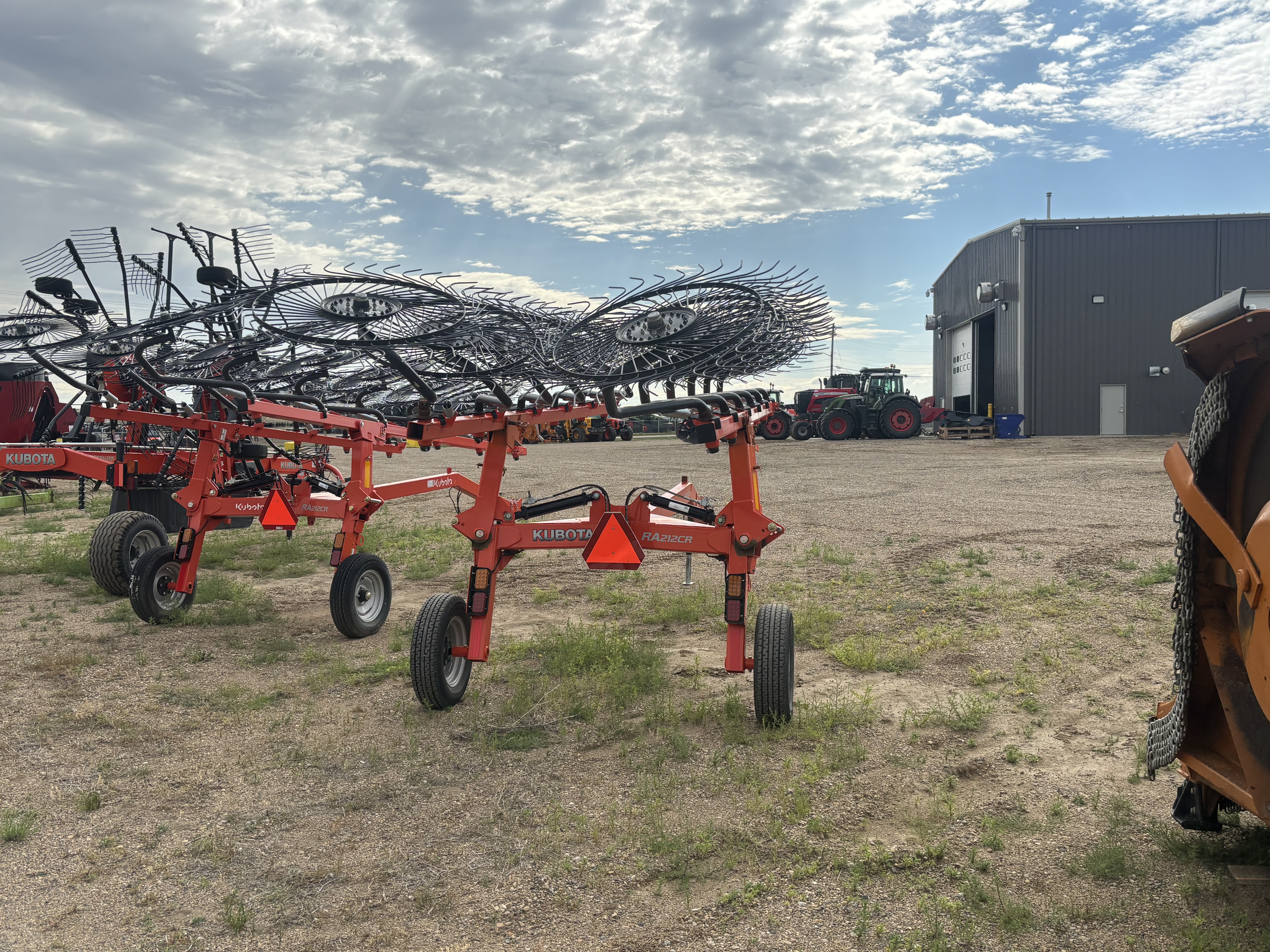 2020 Kubota RA212 Rake