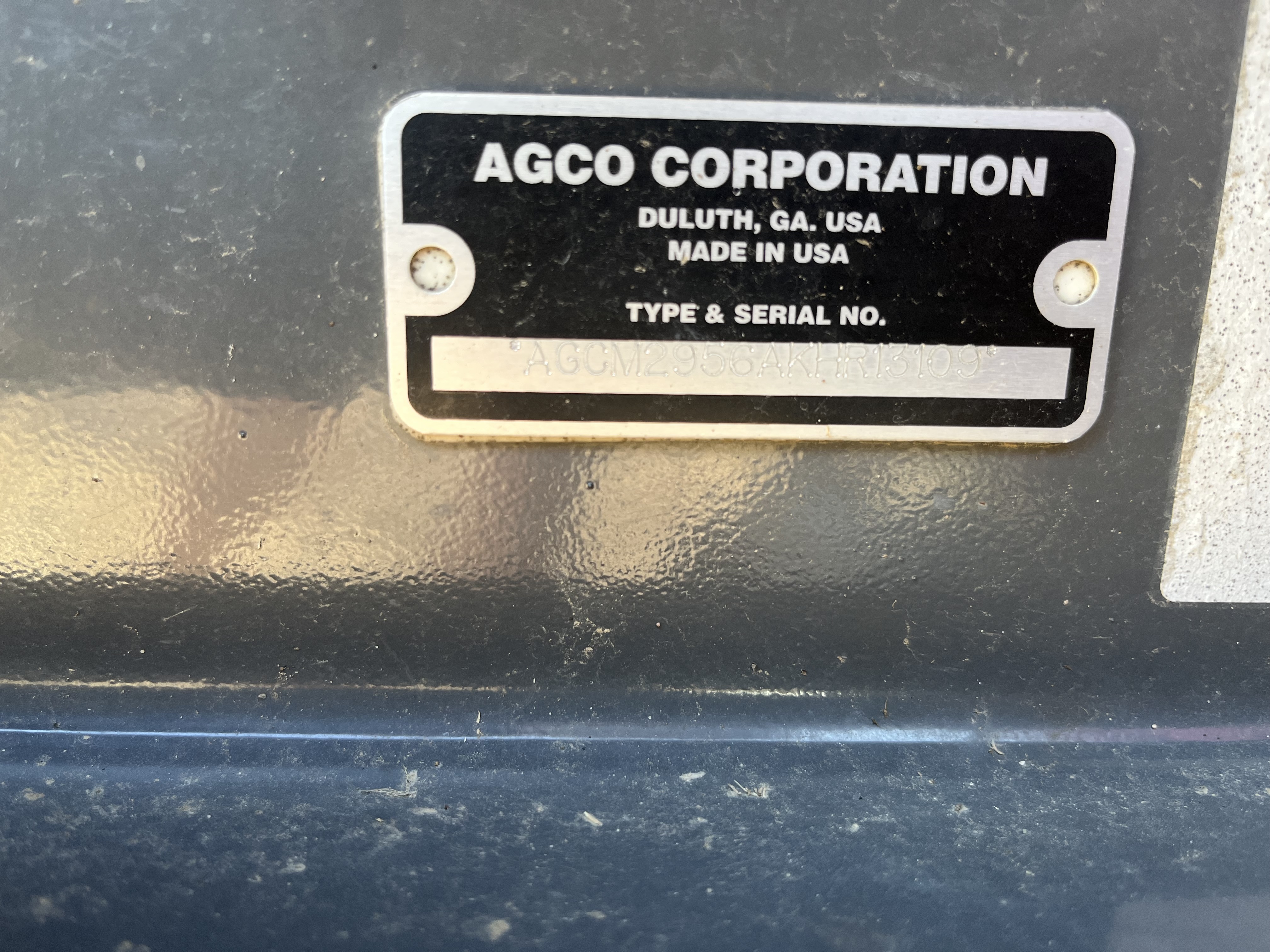 Massey Ferguson 2956 Baler/Round