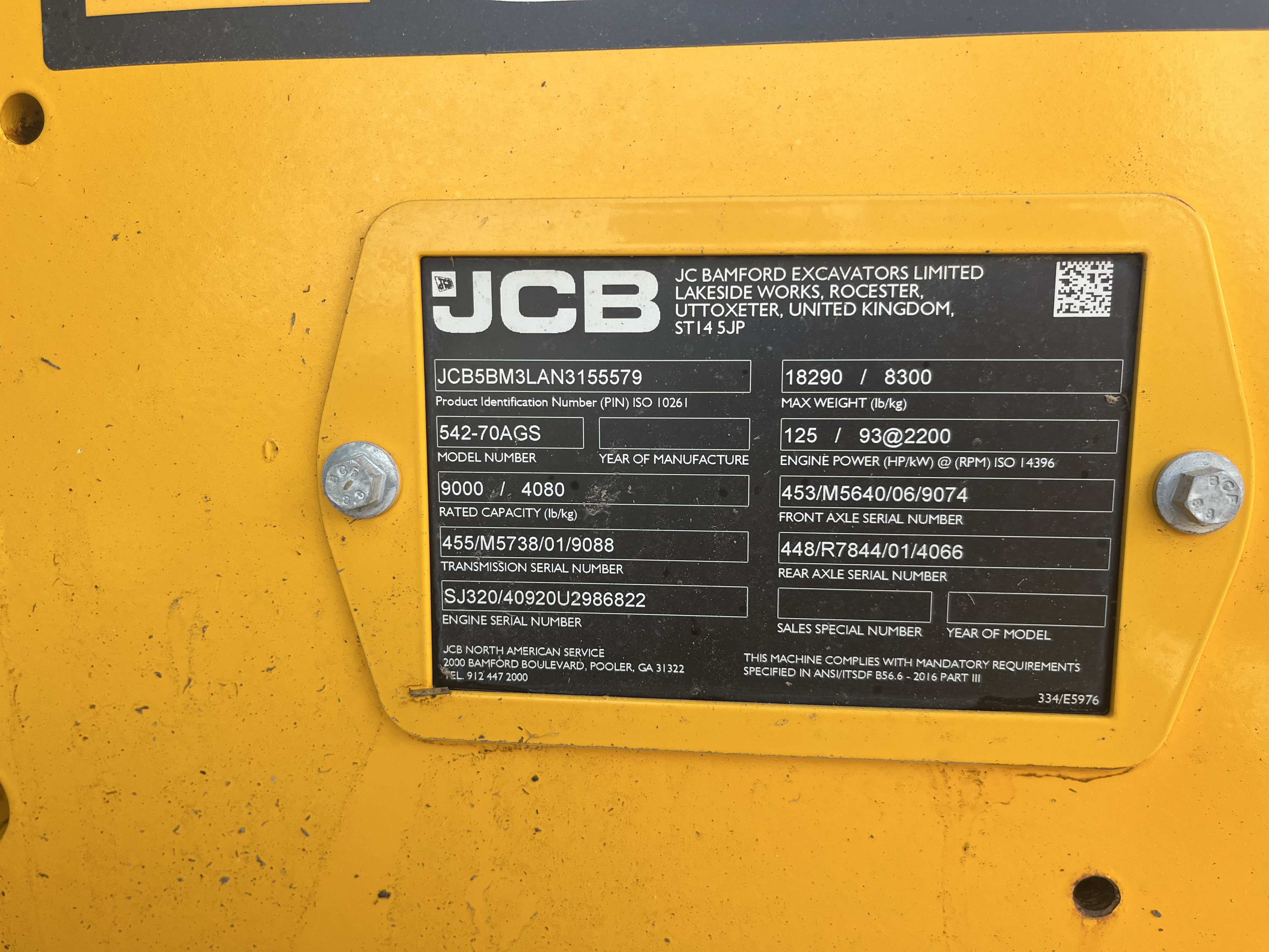 2023 JCB 542-70 TeleHandler