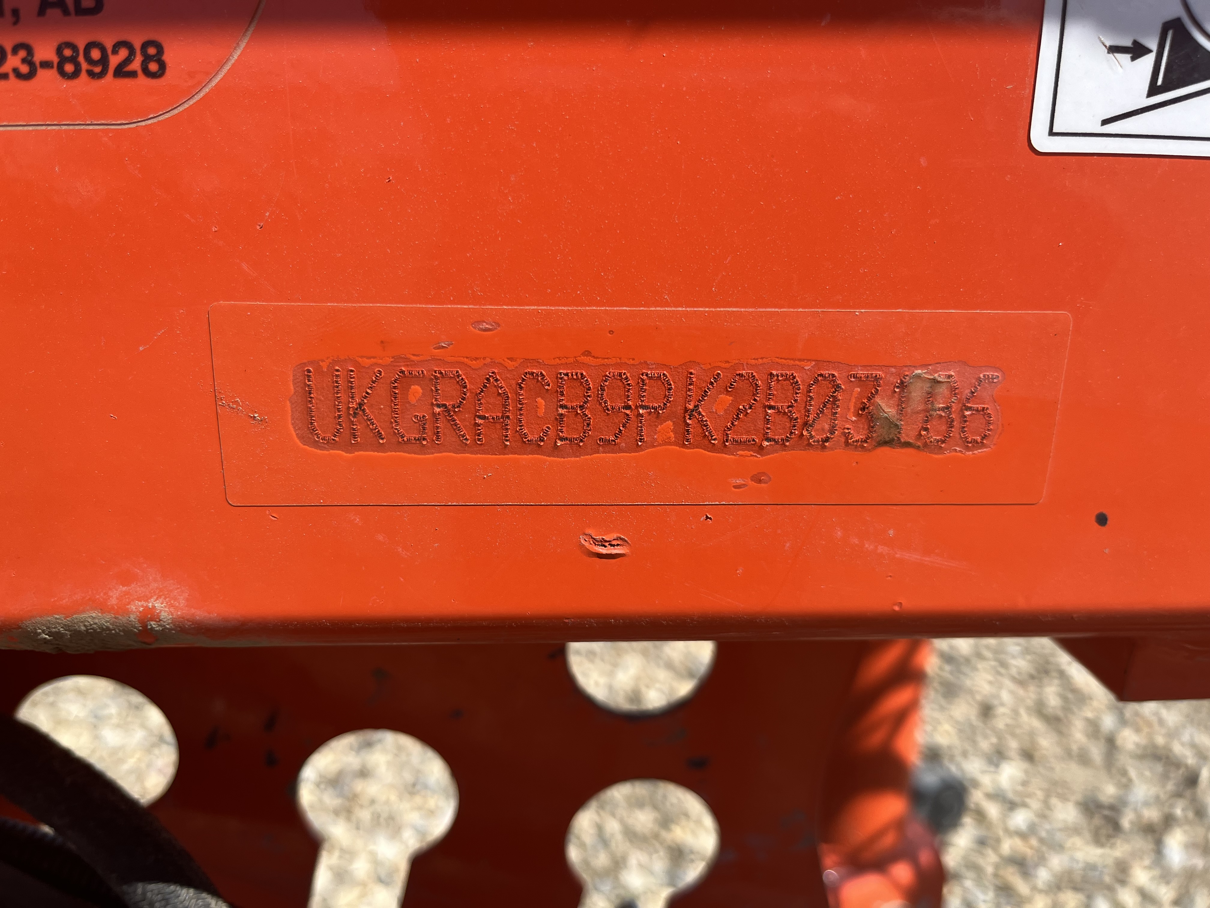 2019 Kubota RA2584 Rake