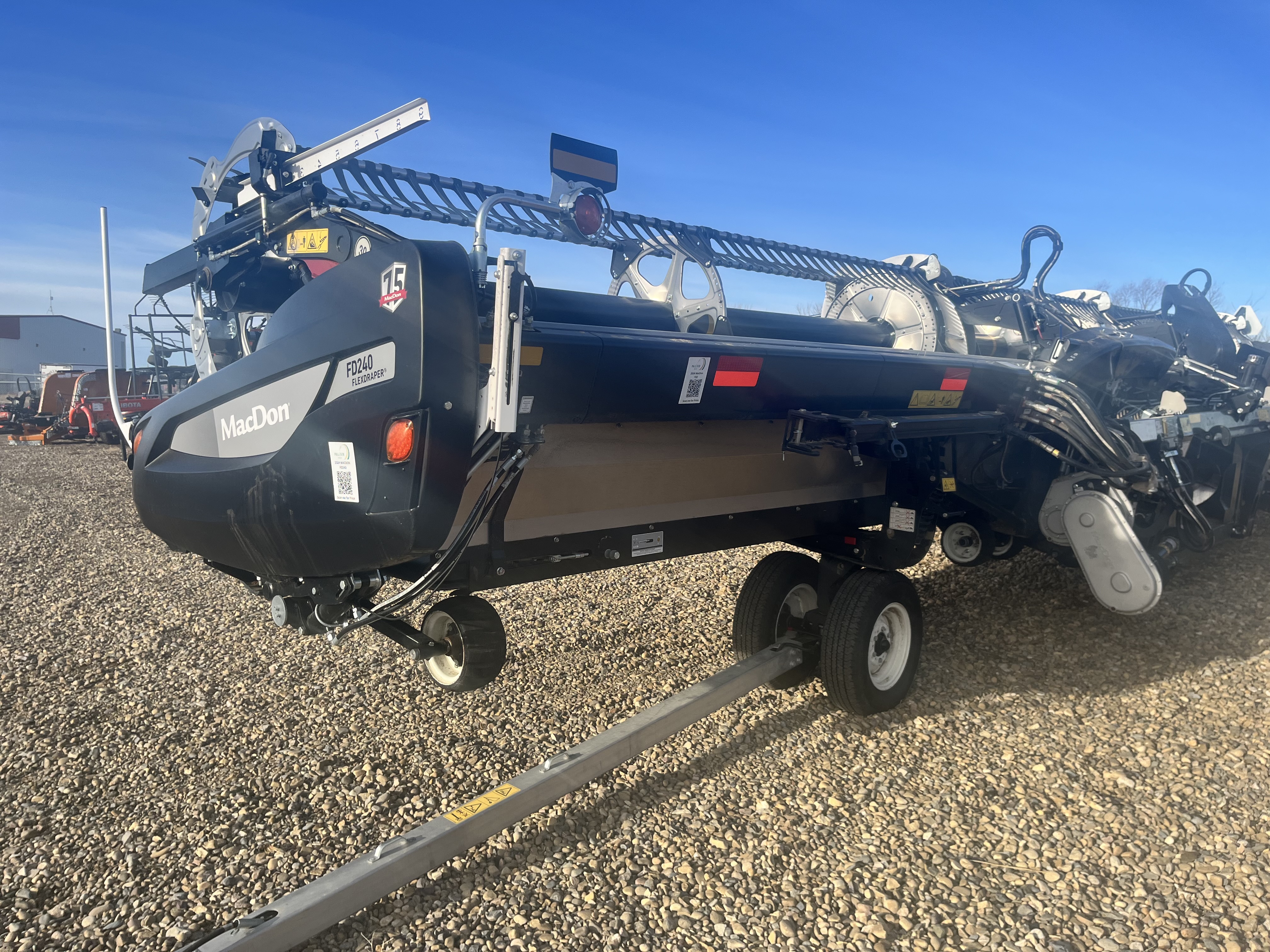 2024 MacDon FD240 Header Combine