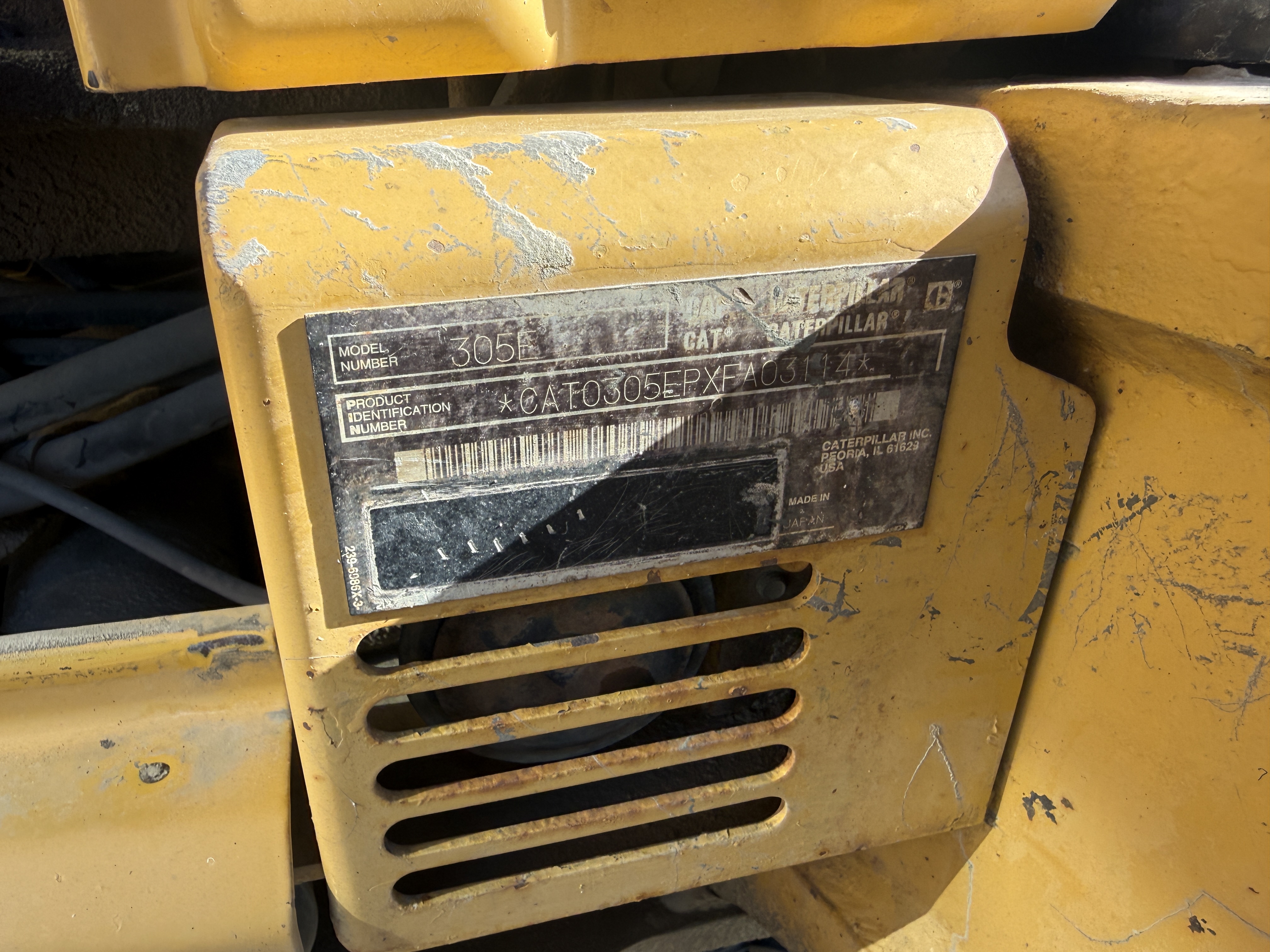 2014 Caterpillar 305E CR Excavator