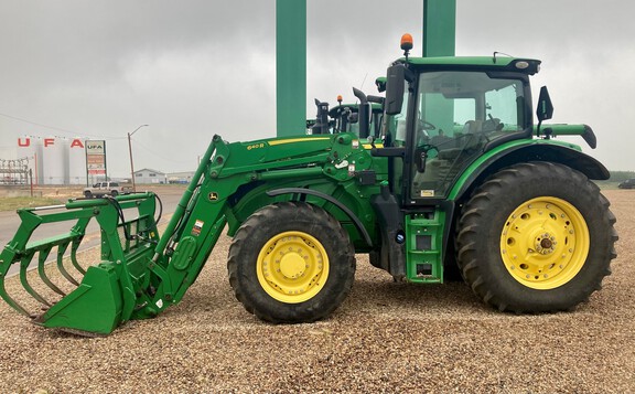 2017 John Deere 6155R Tractor