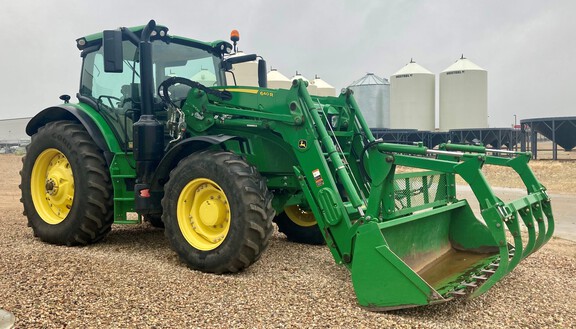 2017 John Deere 6155R Tractor