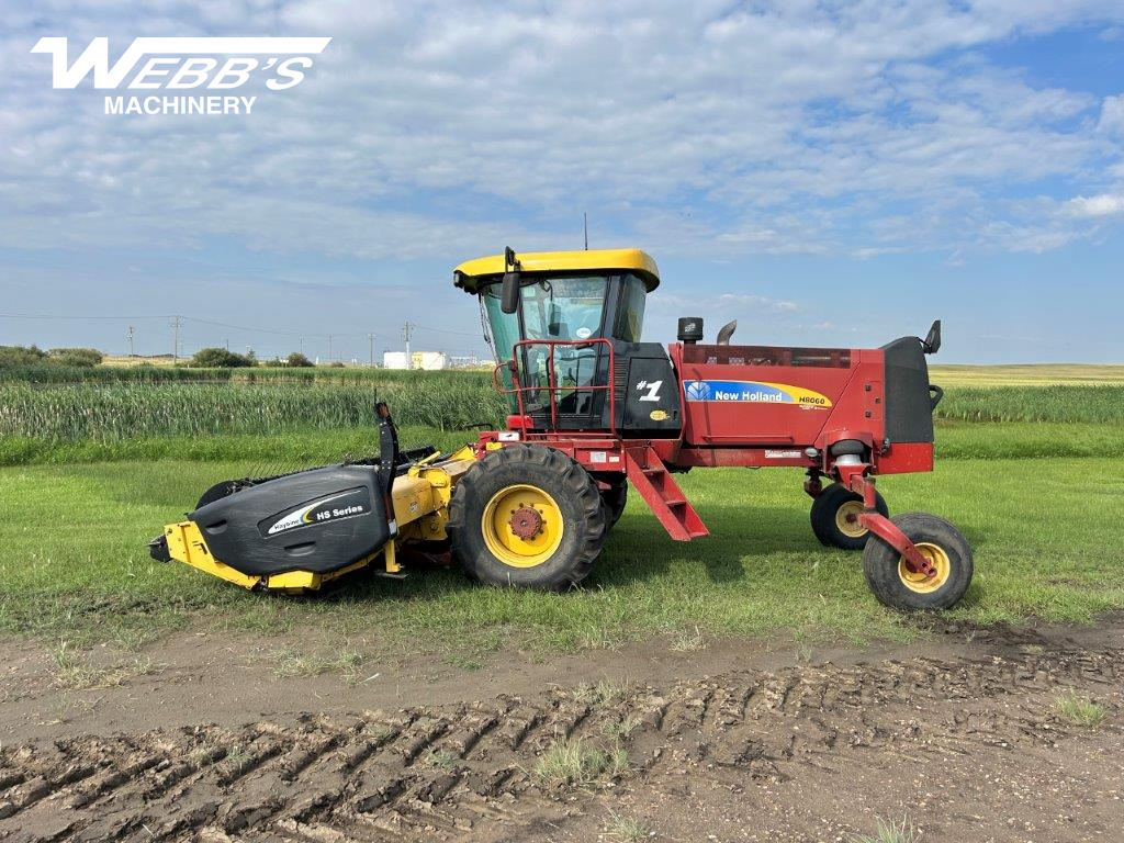 2013 New Holland H8060 Windrower