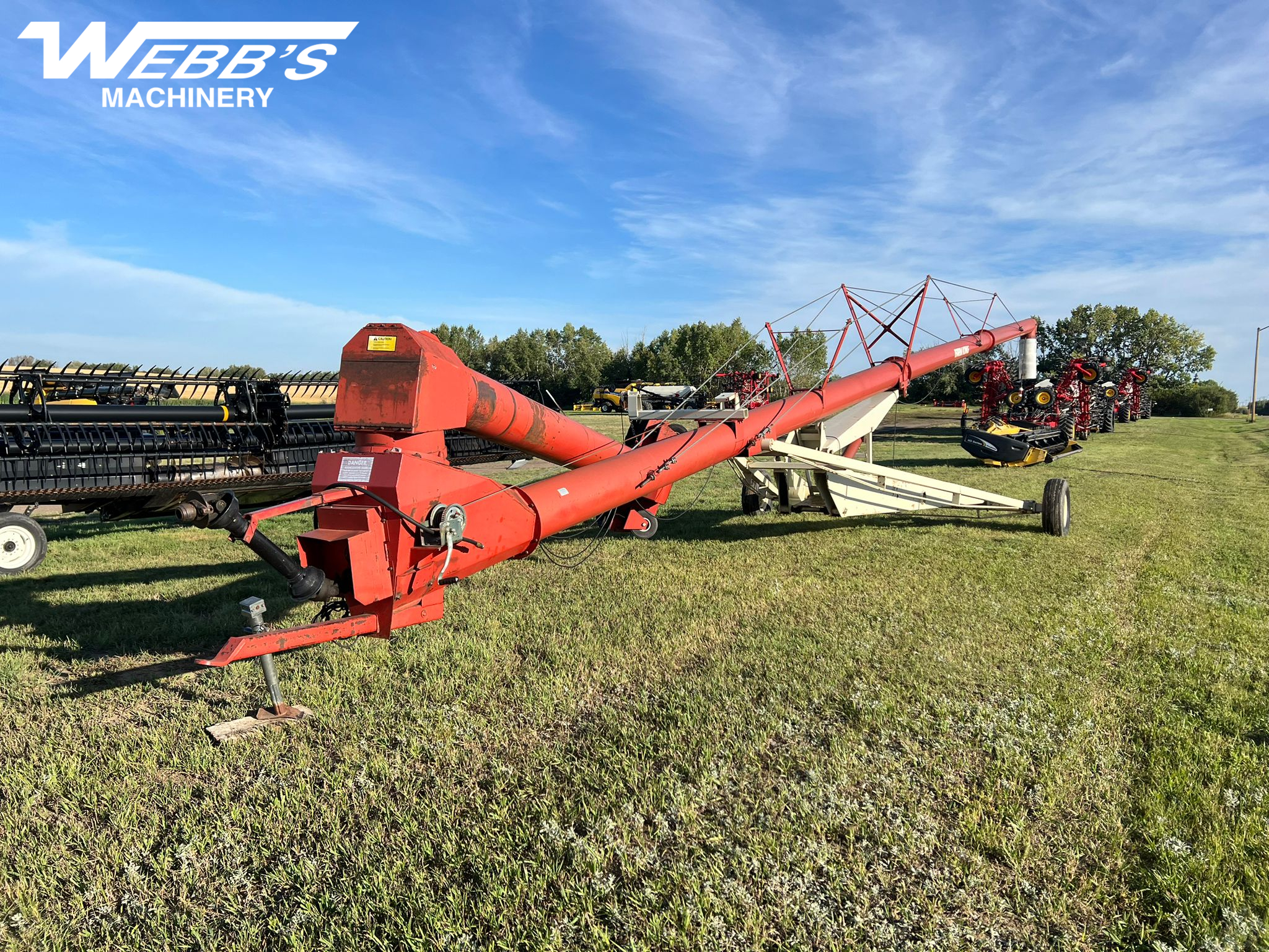 1998 Buhler Farm King 1370 Grain Auger