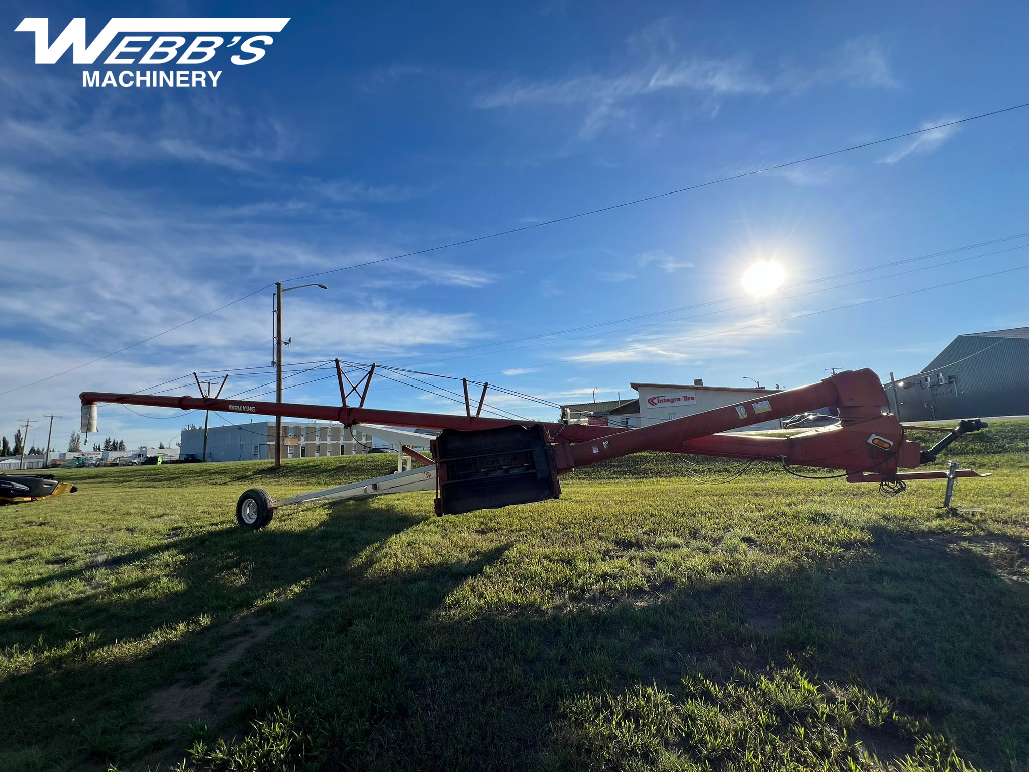 1998 Buhler Farm King 1370 Grain Auger