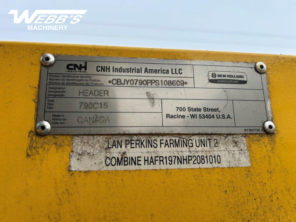 2023 New Holland CR10.90Z Combine