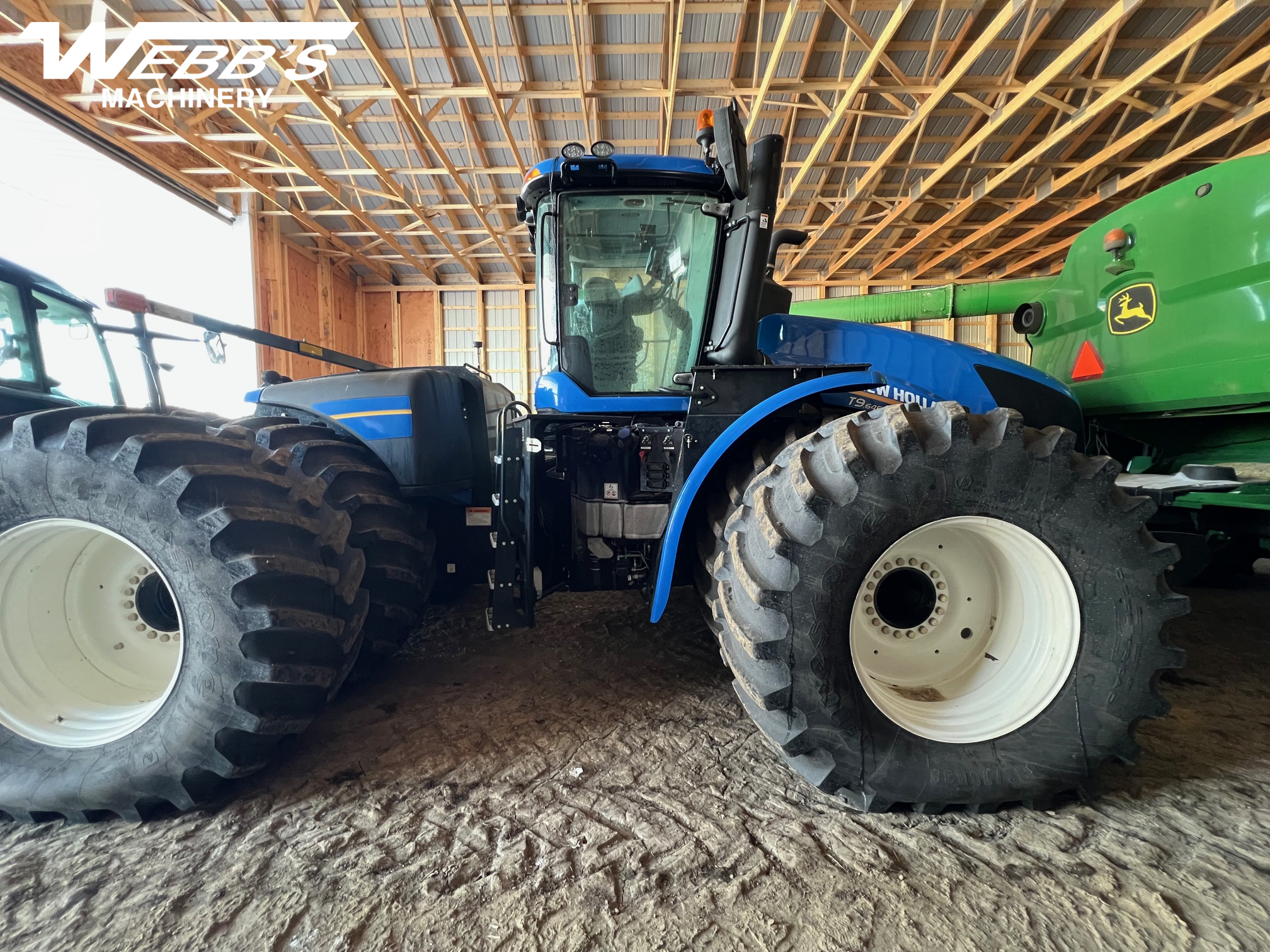 2018 New Holland T9.645HD Tractor 4WD