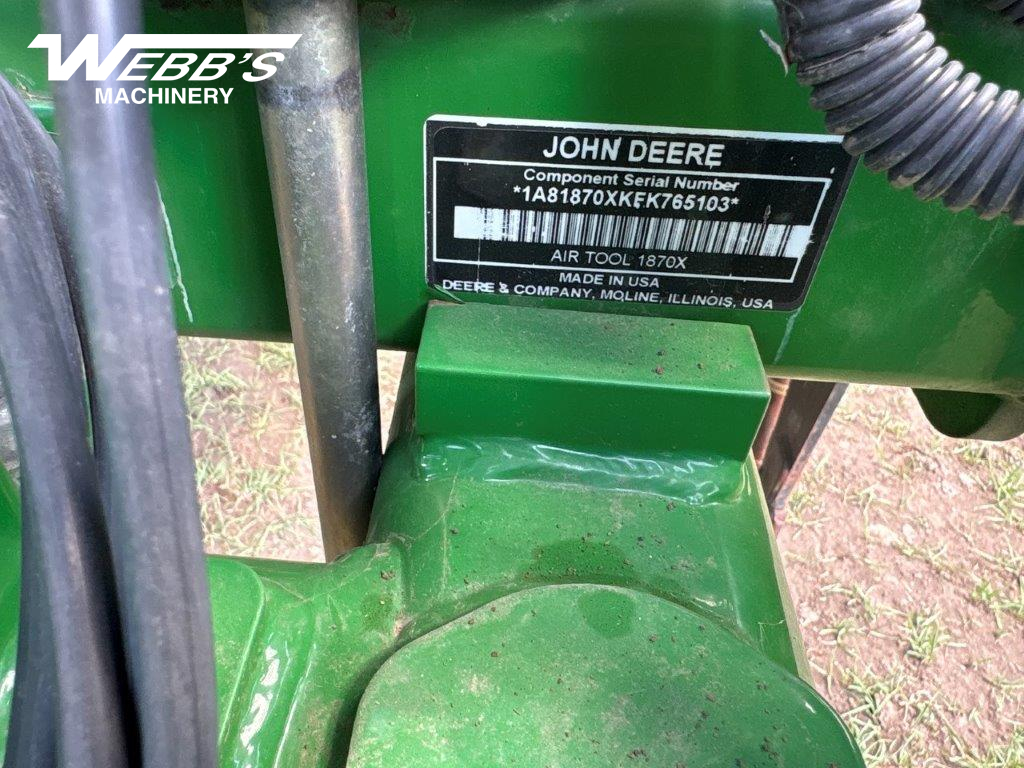 2016 John Deere 1870/1910 Air Drill