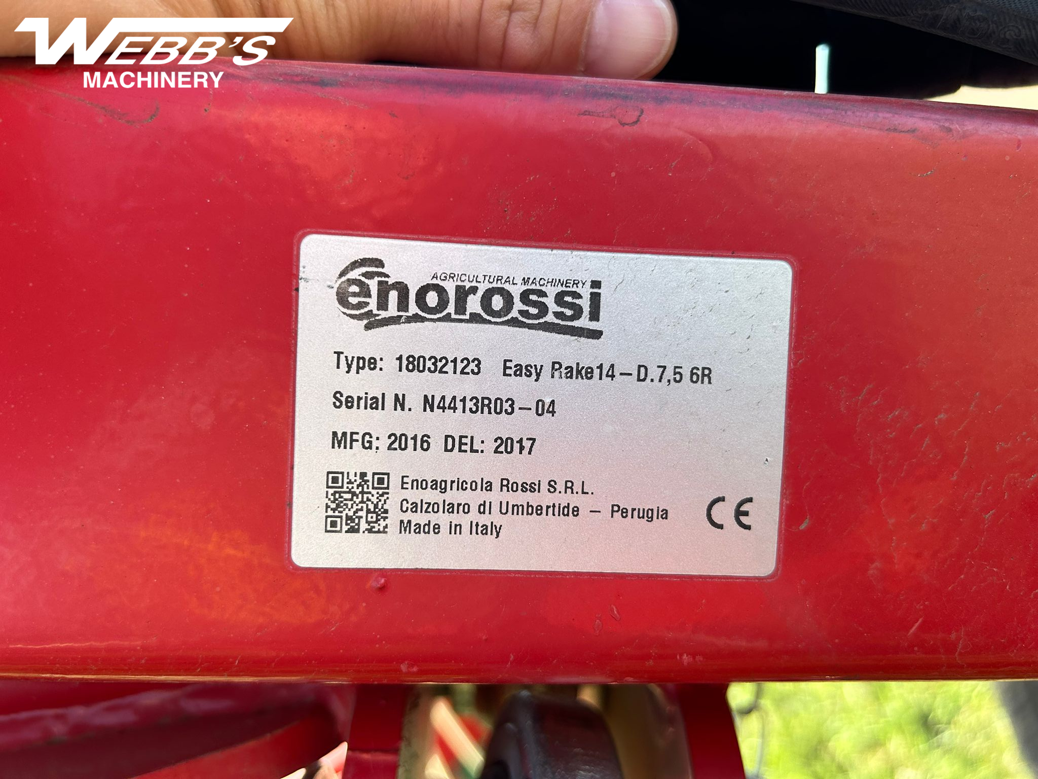 2016 Farm King Easy Rake 14 Rake/Wheel