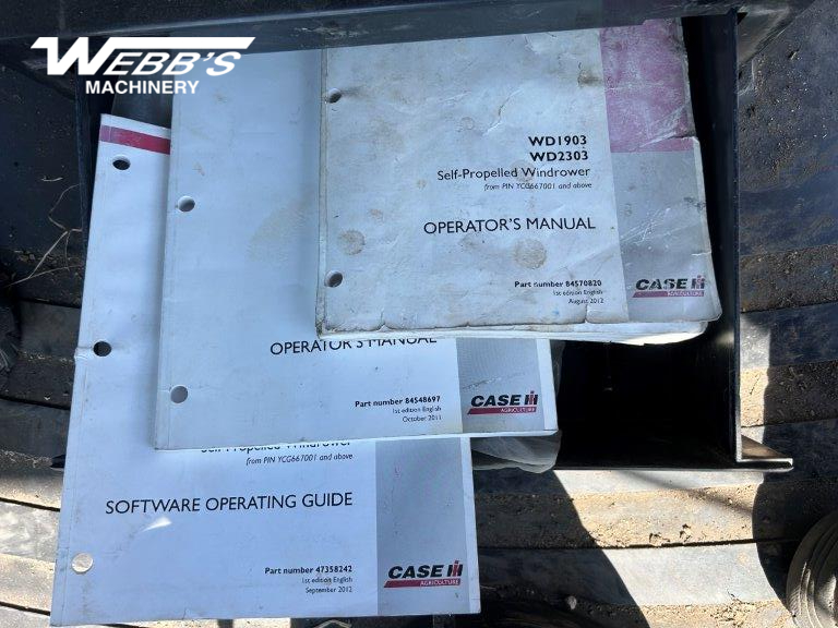 2013 Case IH WD1903 Windrower