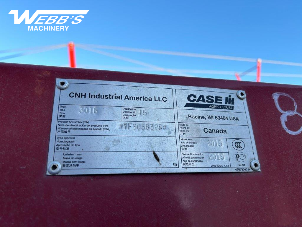 2015 Case IH 9240 Combine