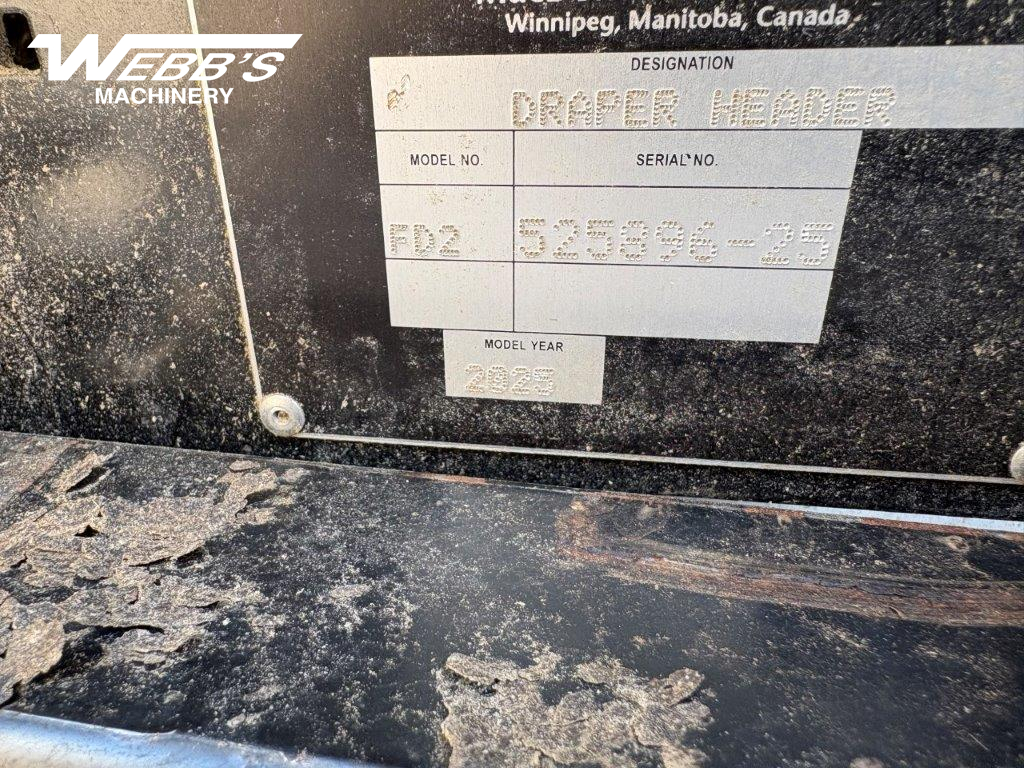 2025 MacDon FD240 Header Combine