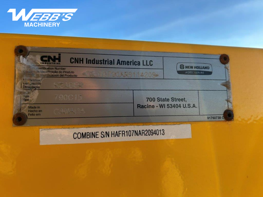2024 New Holland CR10.90Z Combine