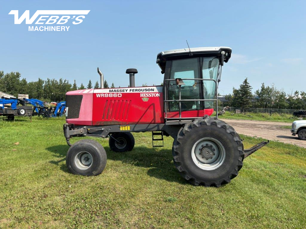 2015 Massey Ferguson WR9860 Windrower