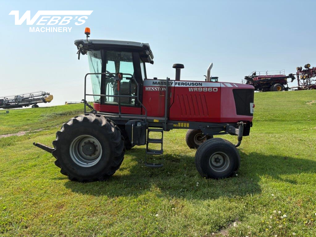 2015 Massey Ferguson WR9860 Windrower
