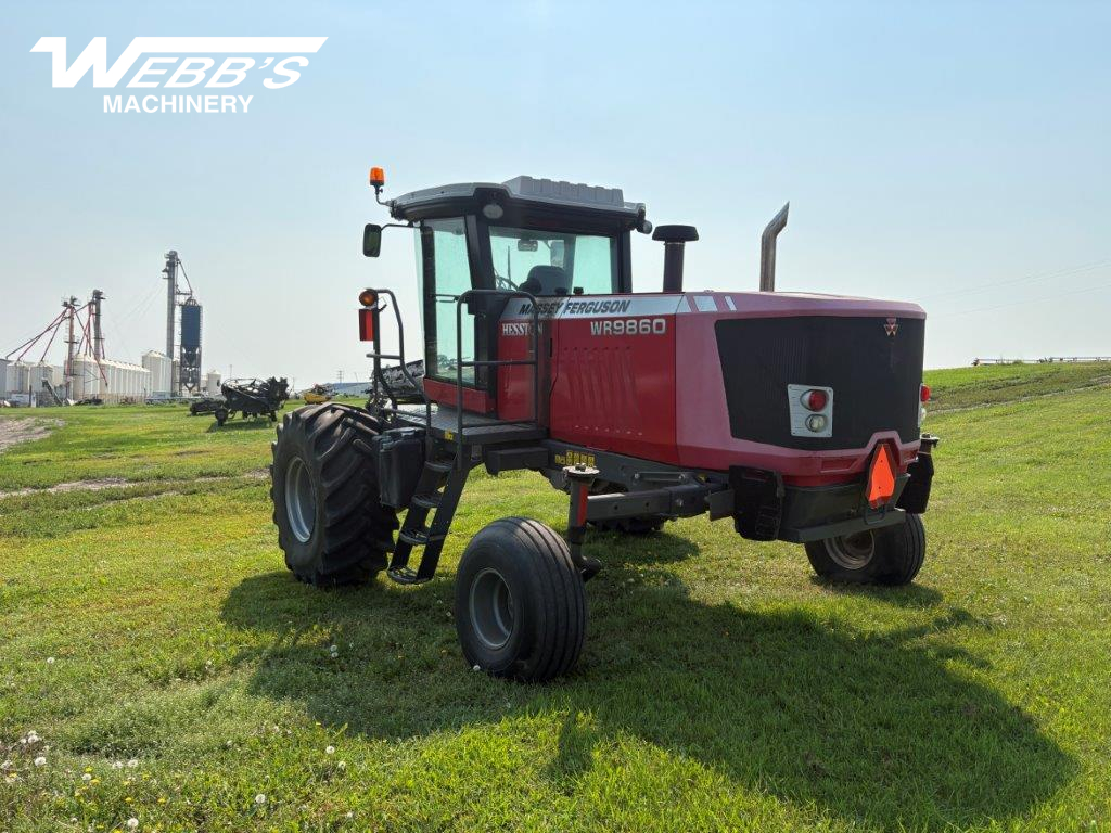 2015 Massey Ferguson WR9860 Windrower