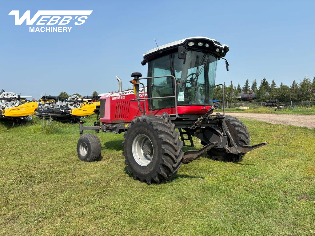 2015 Massey Ferguson WR9860 Windrower