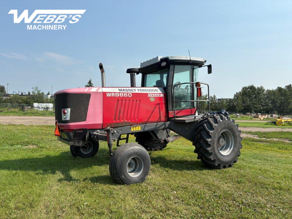 2015 Massey Ferguson WR9860 Windrower